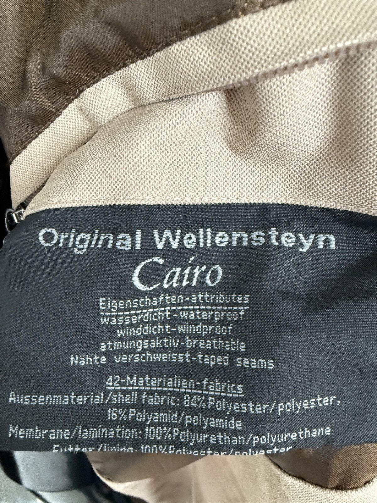 Wellensteyn Wellensteyn camel jacket size.XXL big size y2k Size US XXL / EU 58 / 5 - 7 Thumbnail