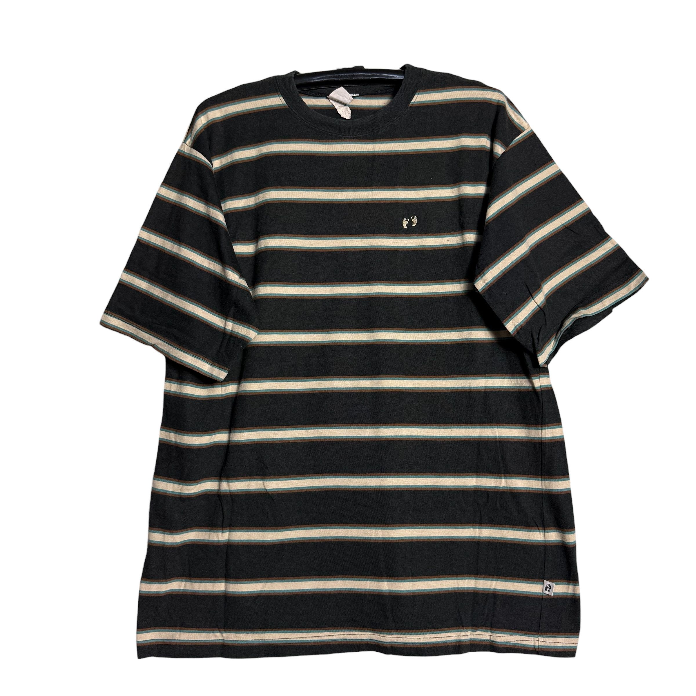 🔥RARE🔥Vintage Hang Ten Streetwear Stripes T-shirt