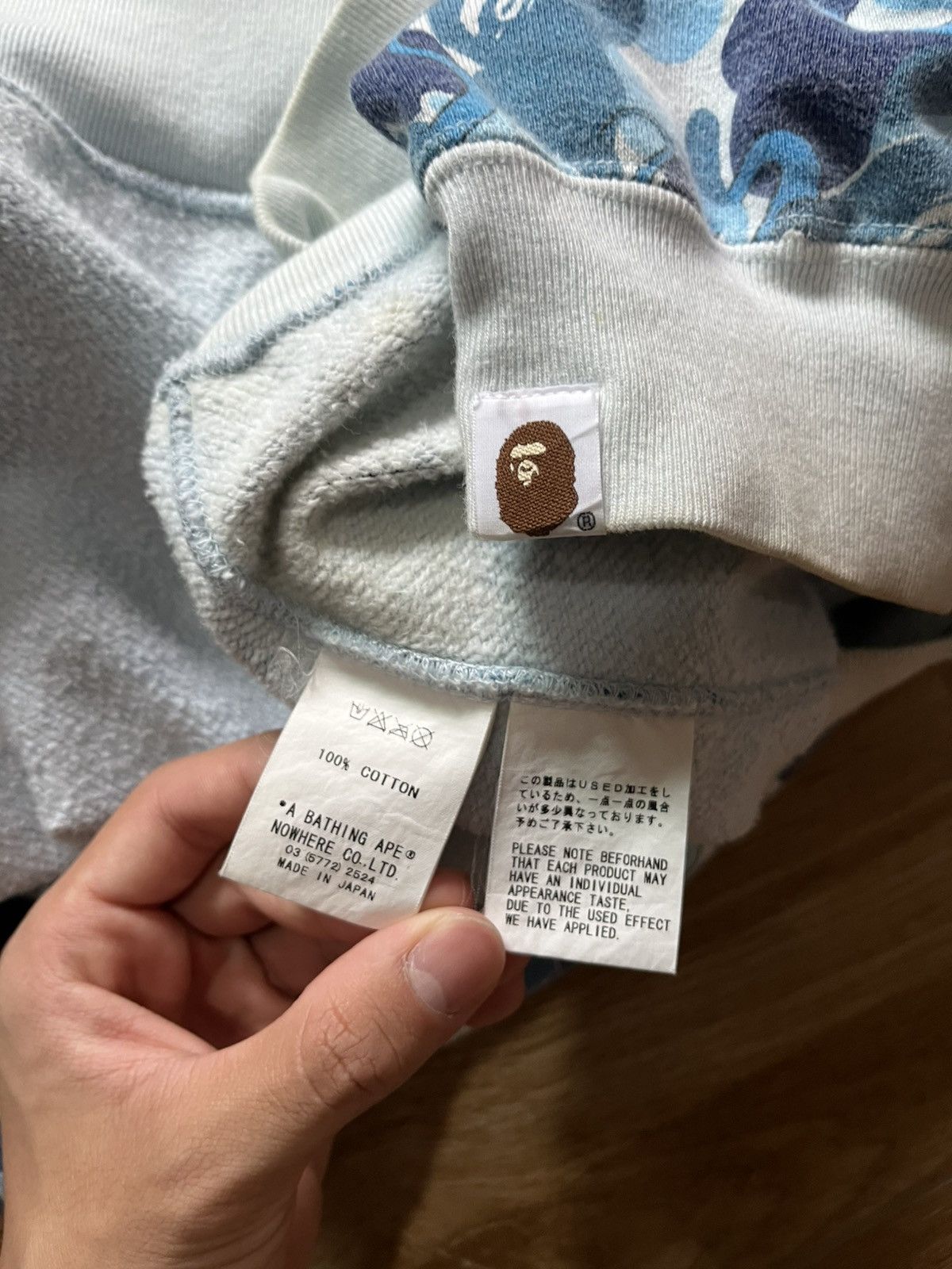 Bape × Kaws Bape x Kaws Blue Camo Size US XL / EU 56 / 4 - 3 Thumbnail