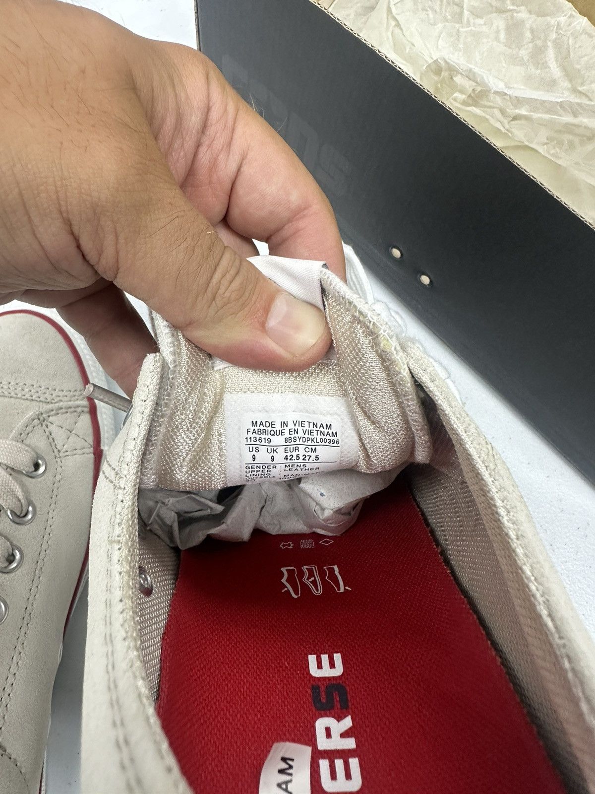 Converse Converse All Star Parchment/Red/Denim size 9 Size US 9 / EU 42 - 6 Thumbnail