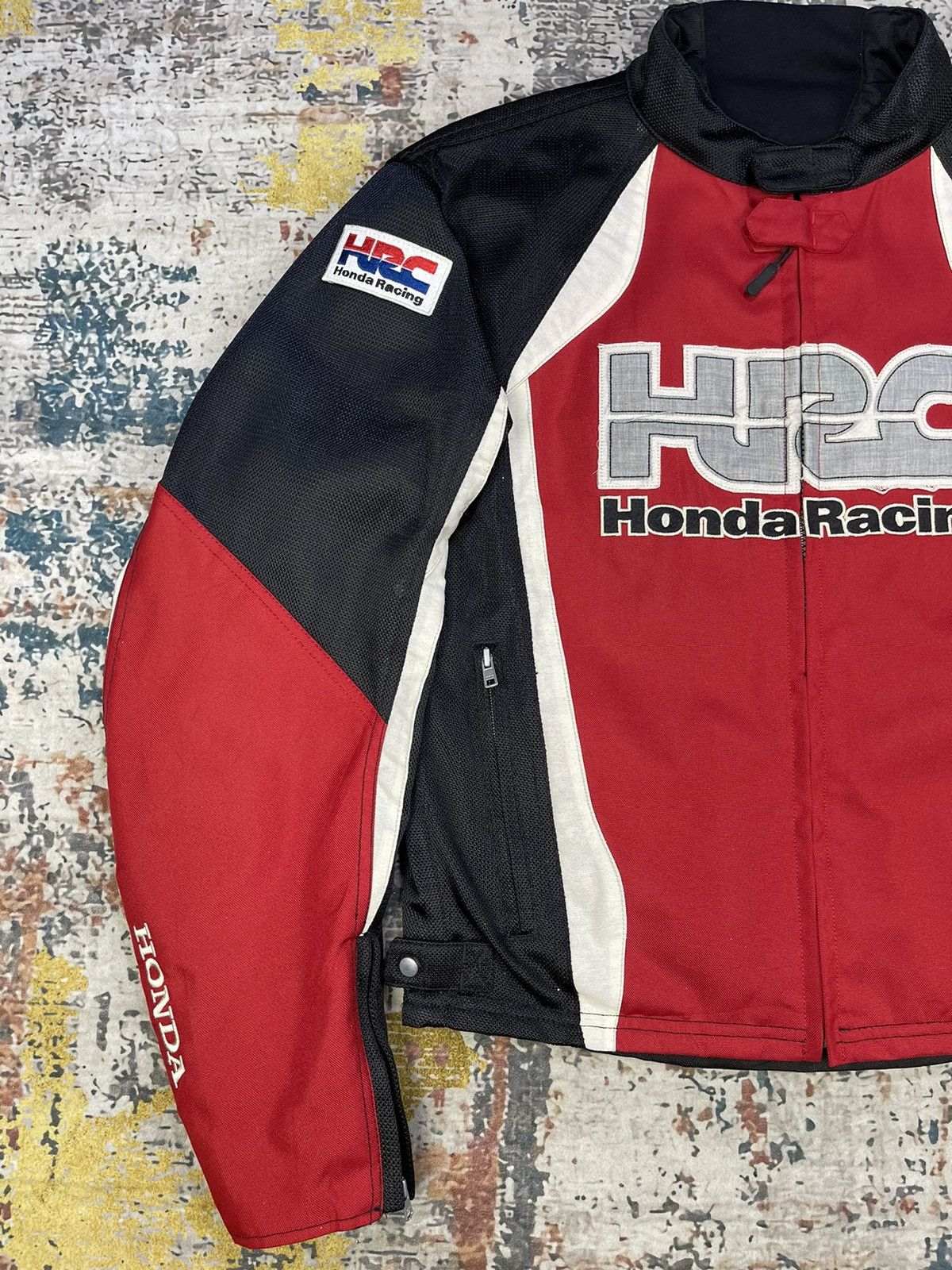 Honda HRC Honda Racing Motorcycle Biker Jackets Size US M / EU 48-50 / 2 - 4 Thumbnail