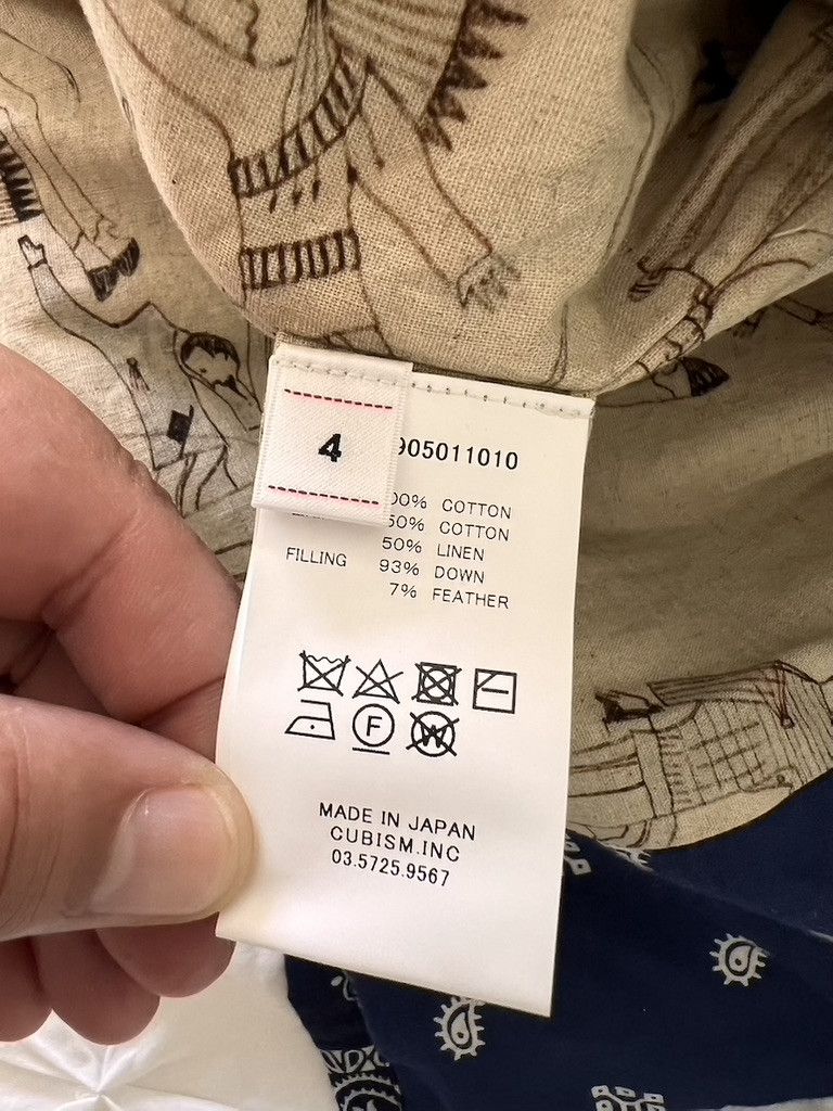 Visvim ICT Wallis down bandana shirt Size US XL / EU 56 / 4 - 6 Thumbnail