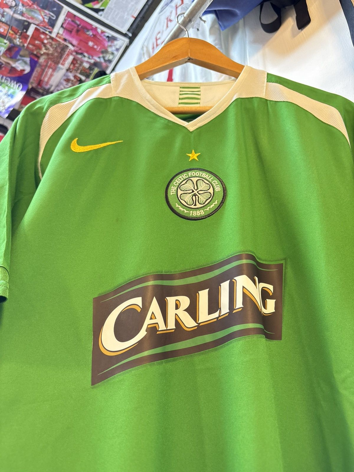 Nike 2005-2006 Celtic Away Kit Size US L / EU 52-54 / 3 - 2 Thumbnail