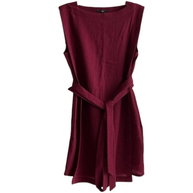 Tibi TIBI Bateau Burgandy Neckline Mini Dress, Small Size S / US 4 / IT 40 - 4 Thumbnail
