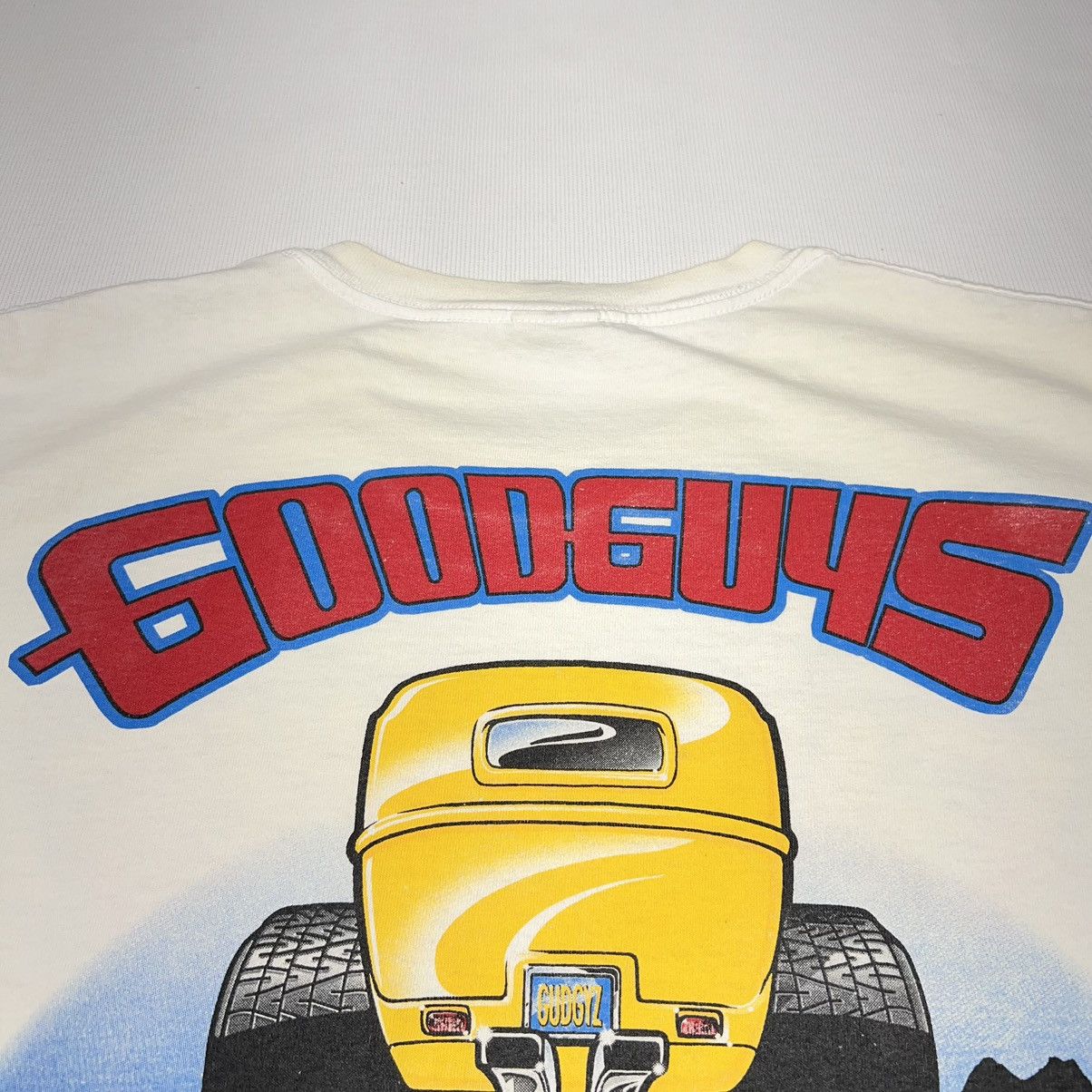 Gildan × Vintage VTG Car Hot Rod Tee Shirt White Classic Auto Retro Graphic Size US XL / EU 56 / 4 - 18 Thumbnail