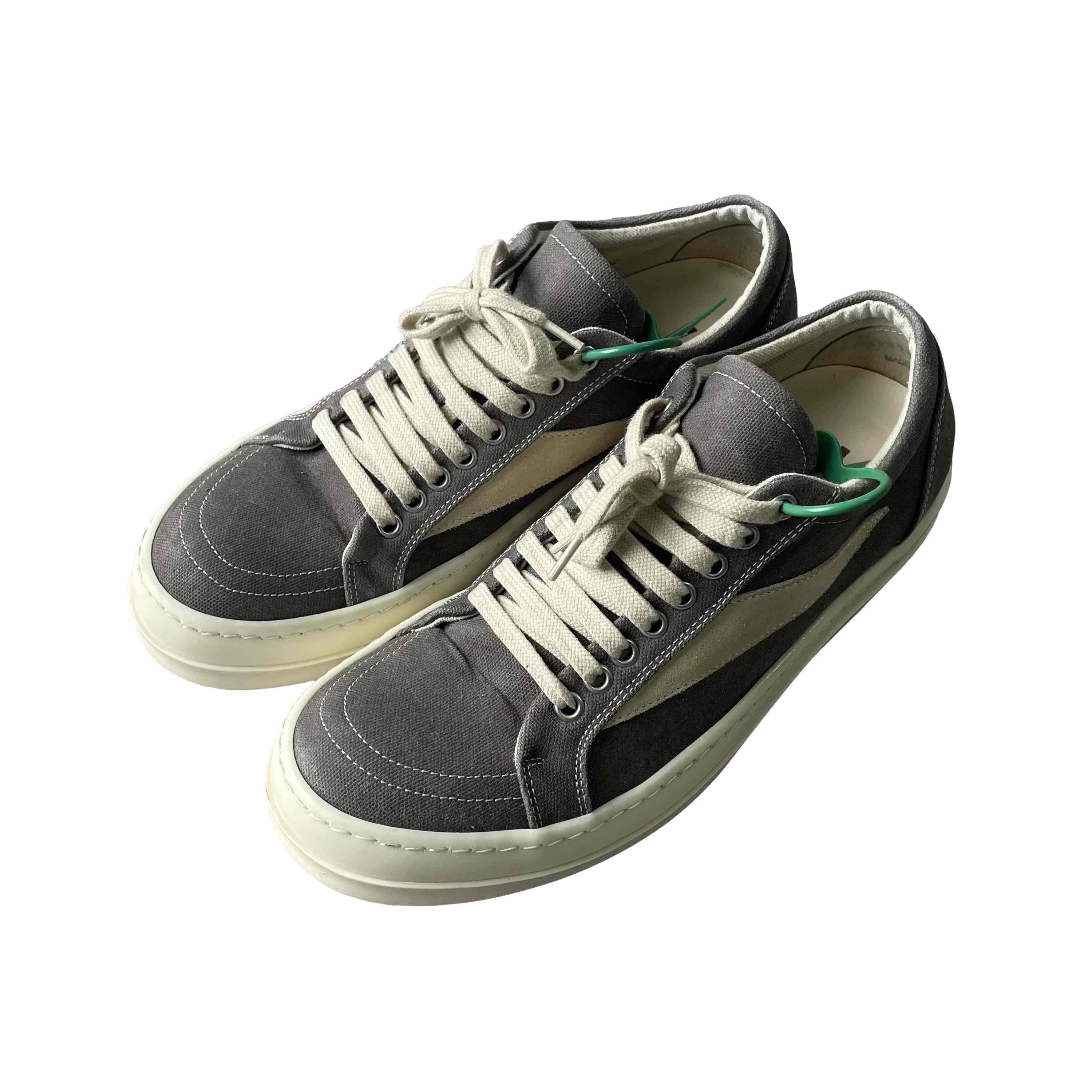 Rick Owens × Rick Owens Drkshdw RICK OWENS Low Top Ramones Size 41