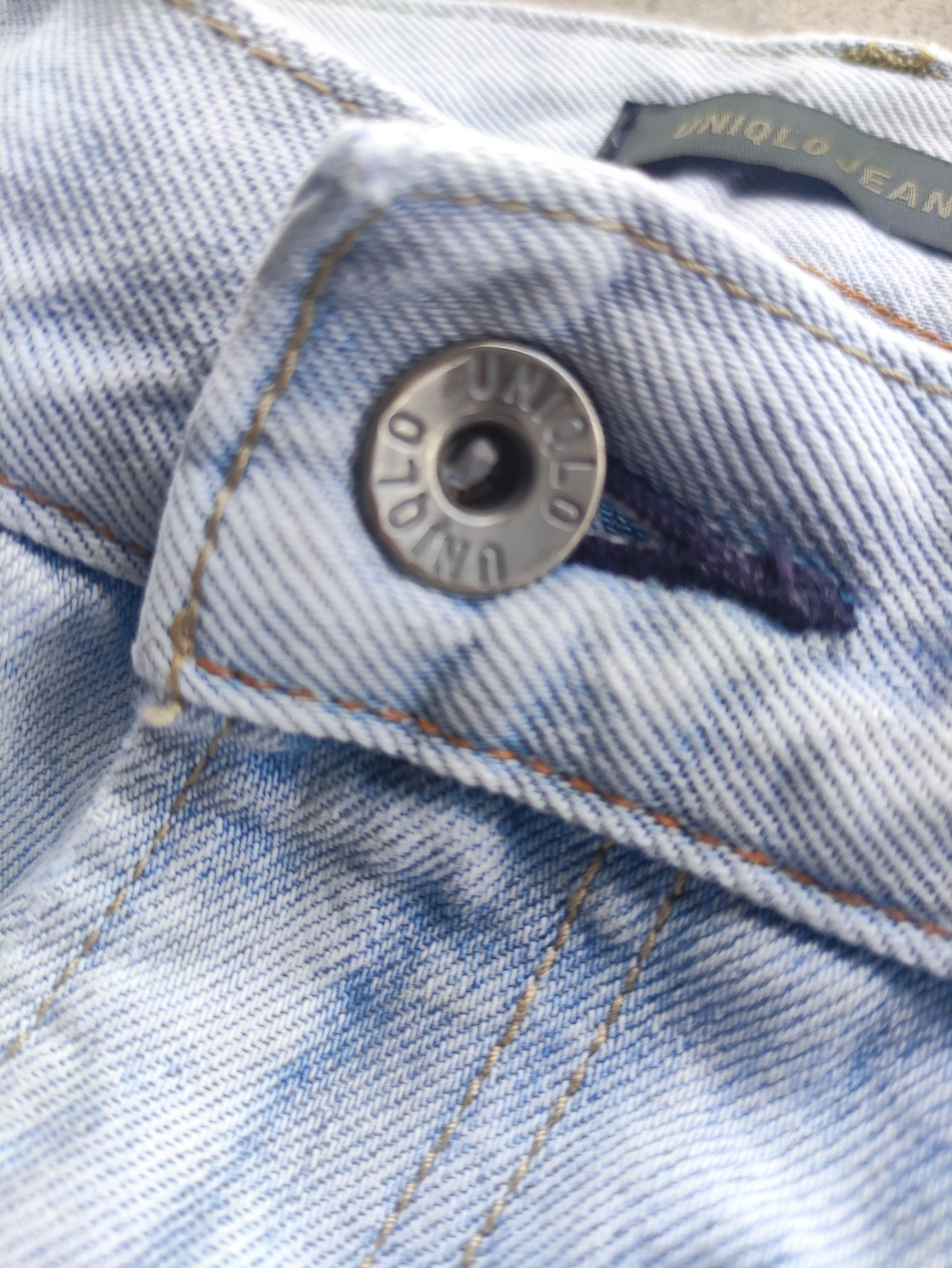 Vintage Japanese Brand Faded Distressed Denim Pants