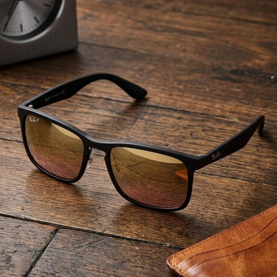 RayBan New Ray-Ban RB4264 Chromance Polarized Sunglasses Size ONE SIZE - 2 Thumbnail