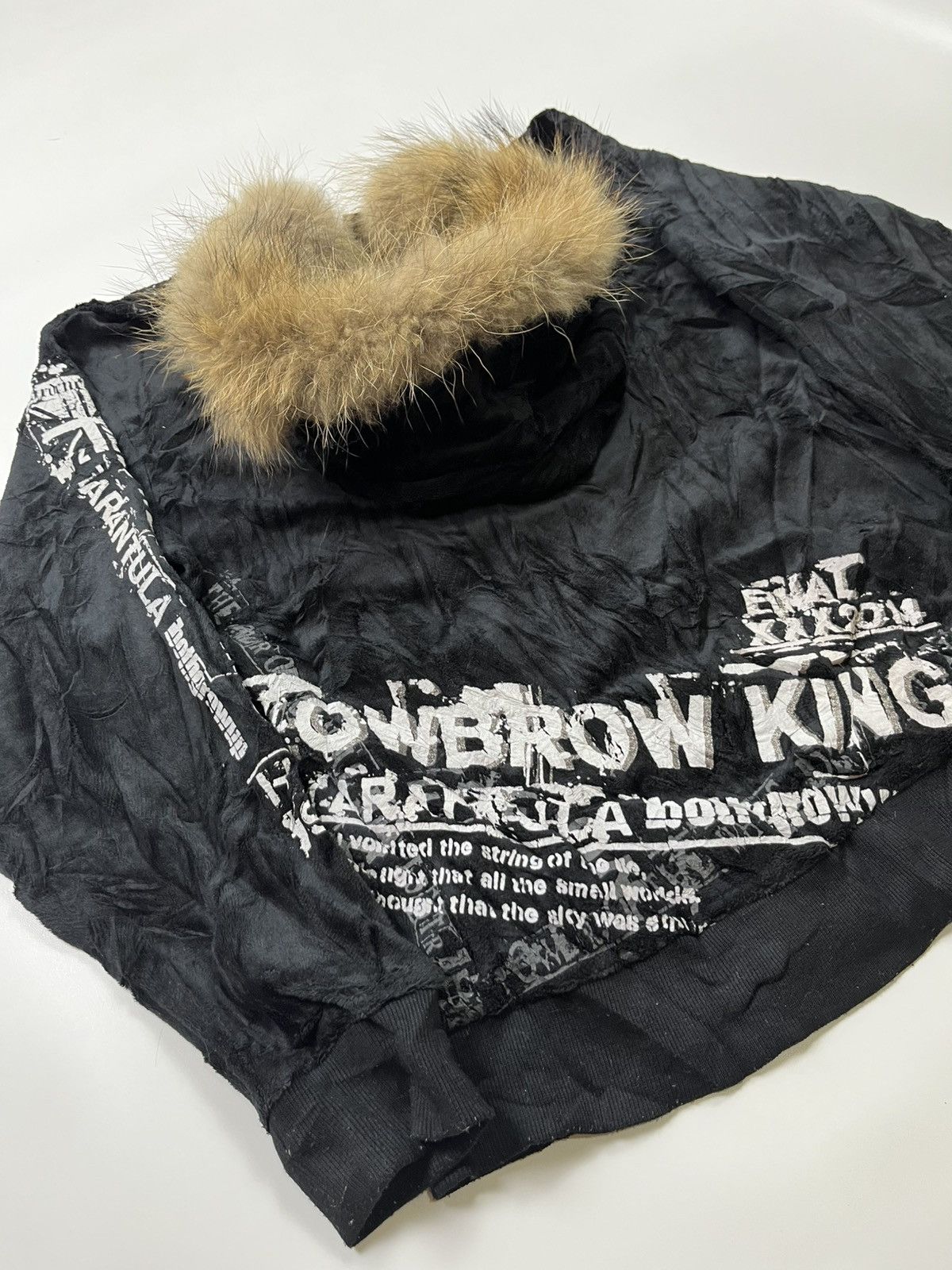 If Six Was Nine × Japanese Brand × Le Grande Bleu (L.G.B.) Japanese Fur hoodie Beaumere Uk style Size US L / EU 52-54 / 3 - 10 Thumbnail