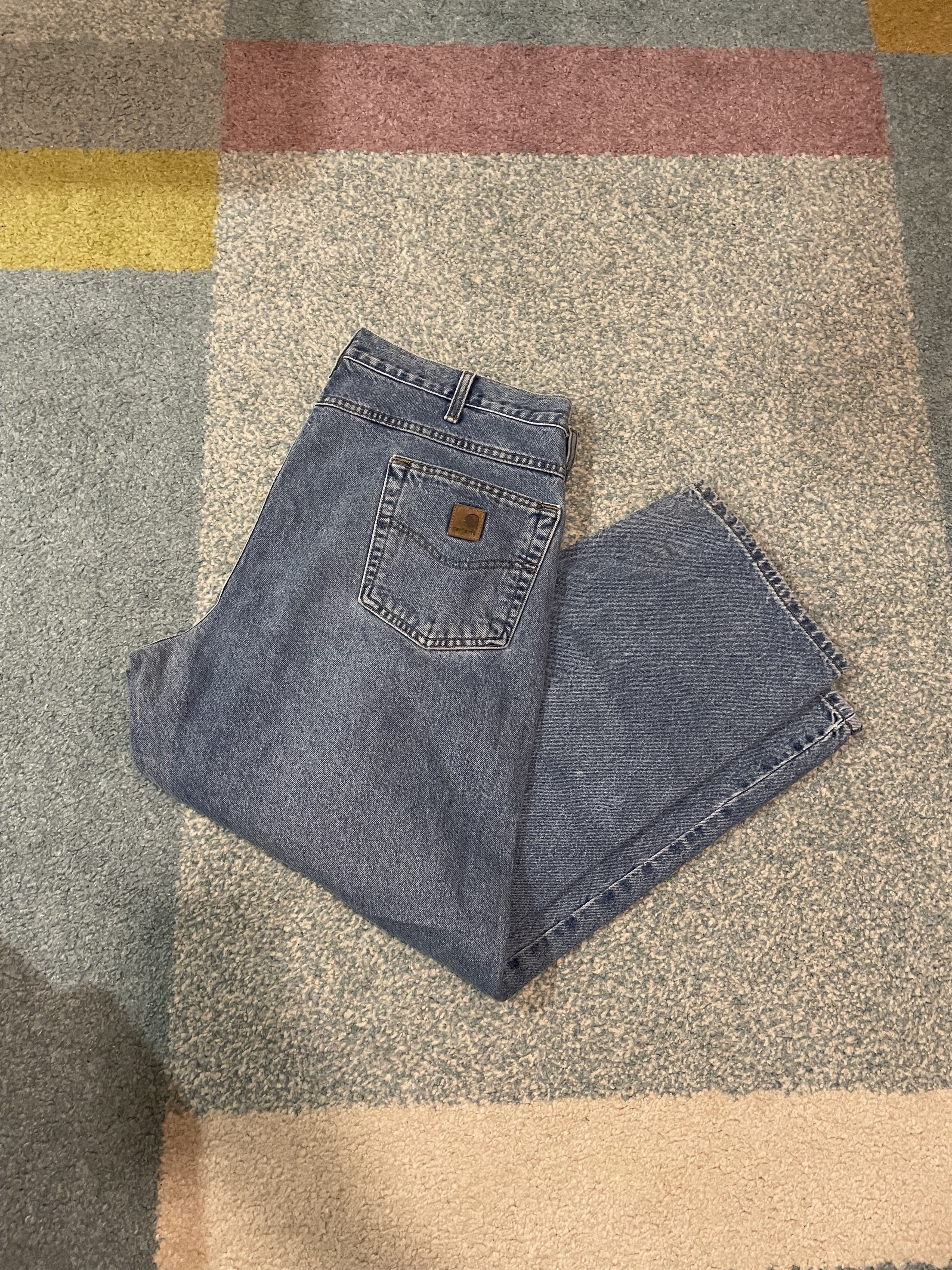 Carhartt Carhartt Baggy Jeans Vintage W46-48 Size US 40 / EU 56 - 1 Thumbnail