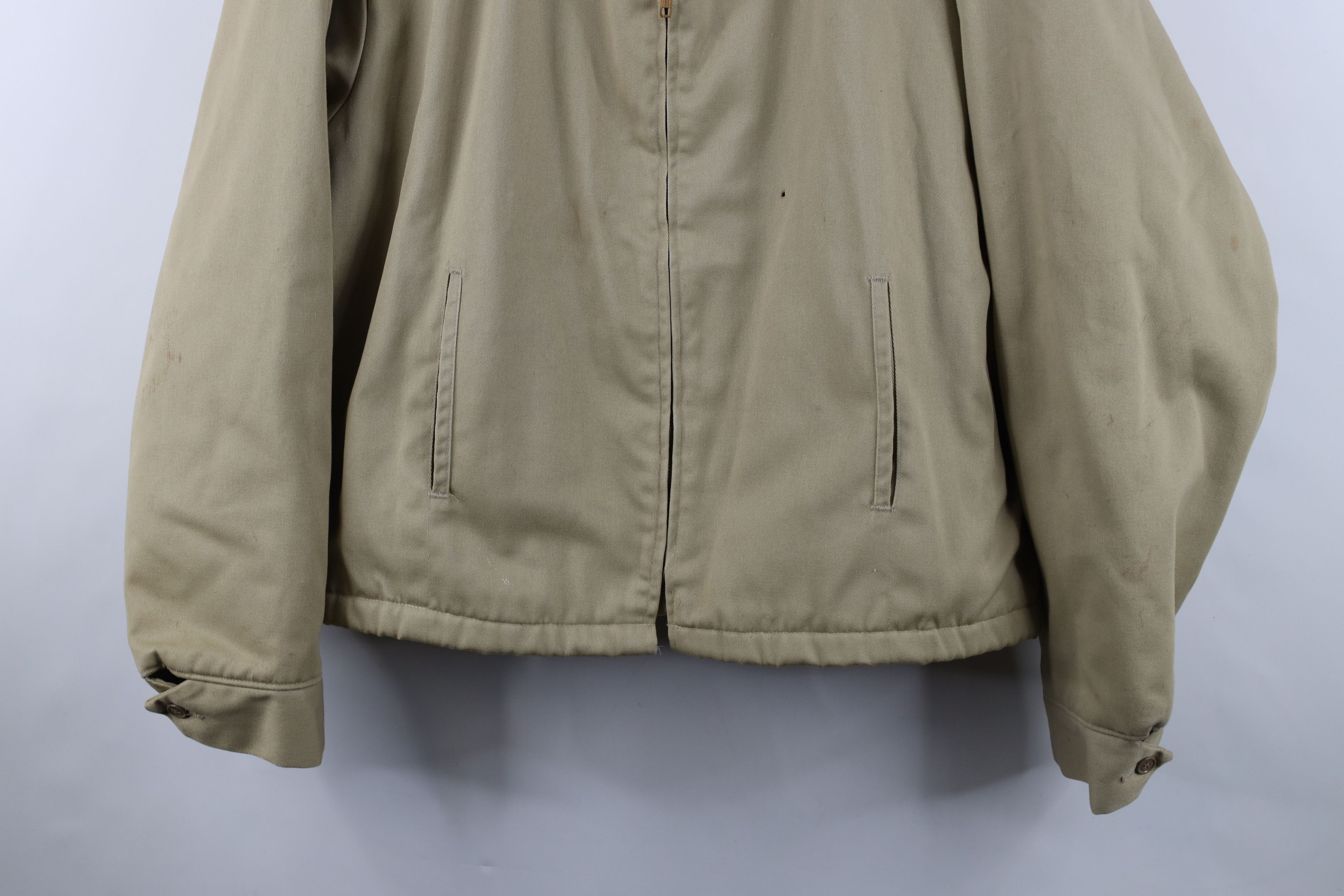 Vintage Vintage 70s Big Mac Fleece Lined Workwear Bomber Jacket USA Size US XL / EU 56 / 4 - 3 Thumbnail