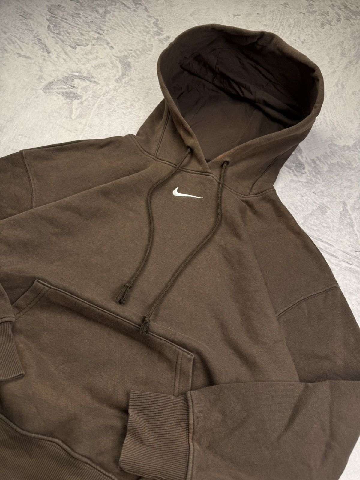 Nike × Vintage NIKE VINTAGE CENTER LOGO OVERSIZE BOXY HOODIE Size US S / EU 44-46 / 1 - 5 Thumbnail