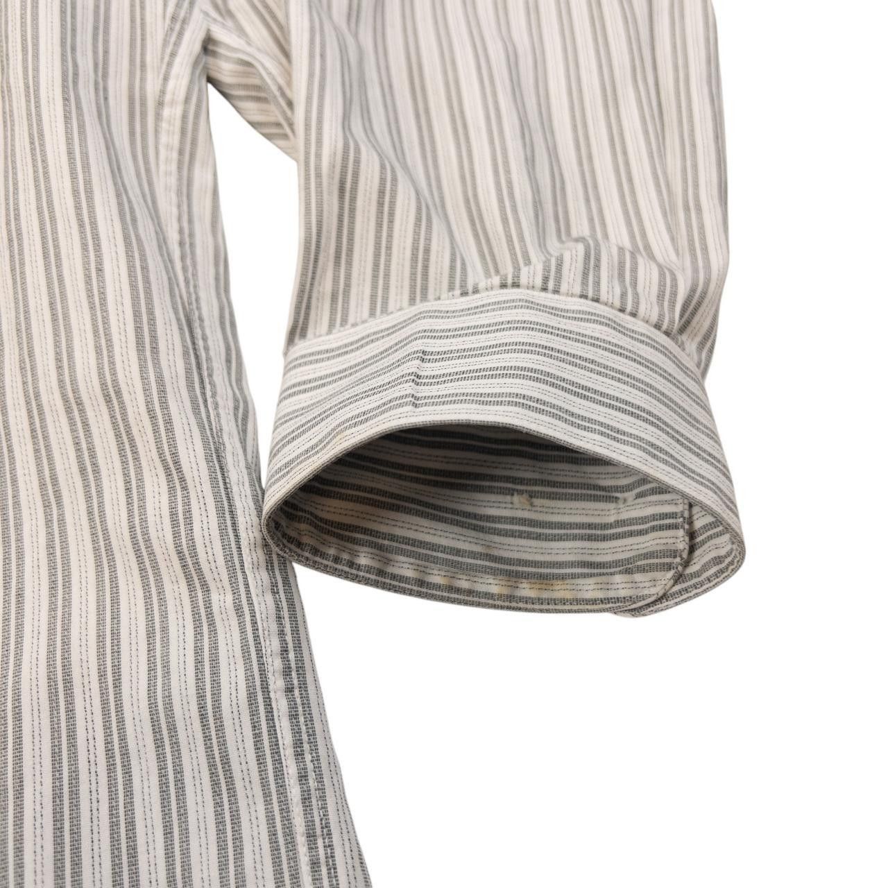 Issey Miyake Issey Miyake Striped Long Sleeve Button Up Shirt Size L Size US L / EU 52-54 / 3 - 6 Thumbnail