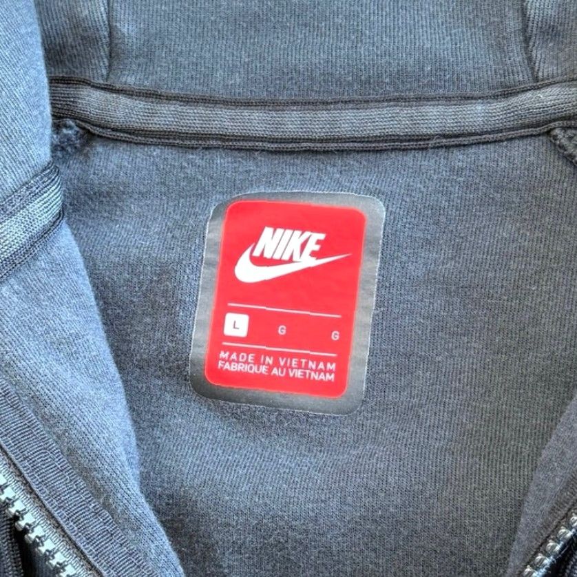 Nike Nike Tech Fleece Full Zip Hoodie Sweatshirt Men Large Black Gym Workout Size US L / EU 52-54 / 3 - 3 Thumbnail