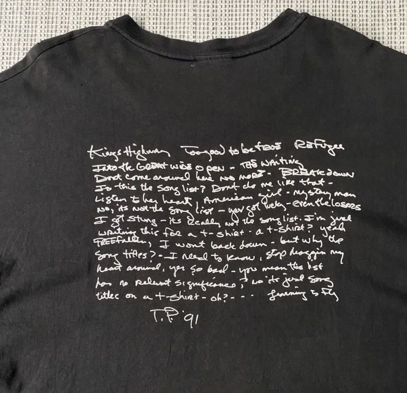 Band Tees Vintage distressed tom petty solo singer 90s like boxy Size US XL / EU 56 / 4 - 5 Thumbnail