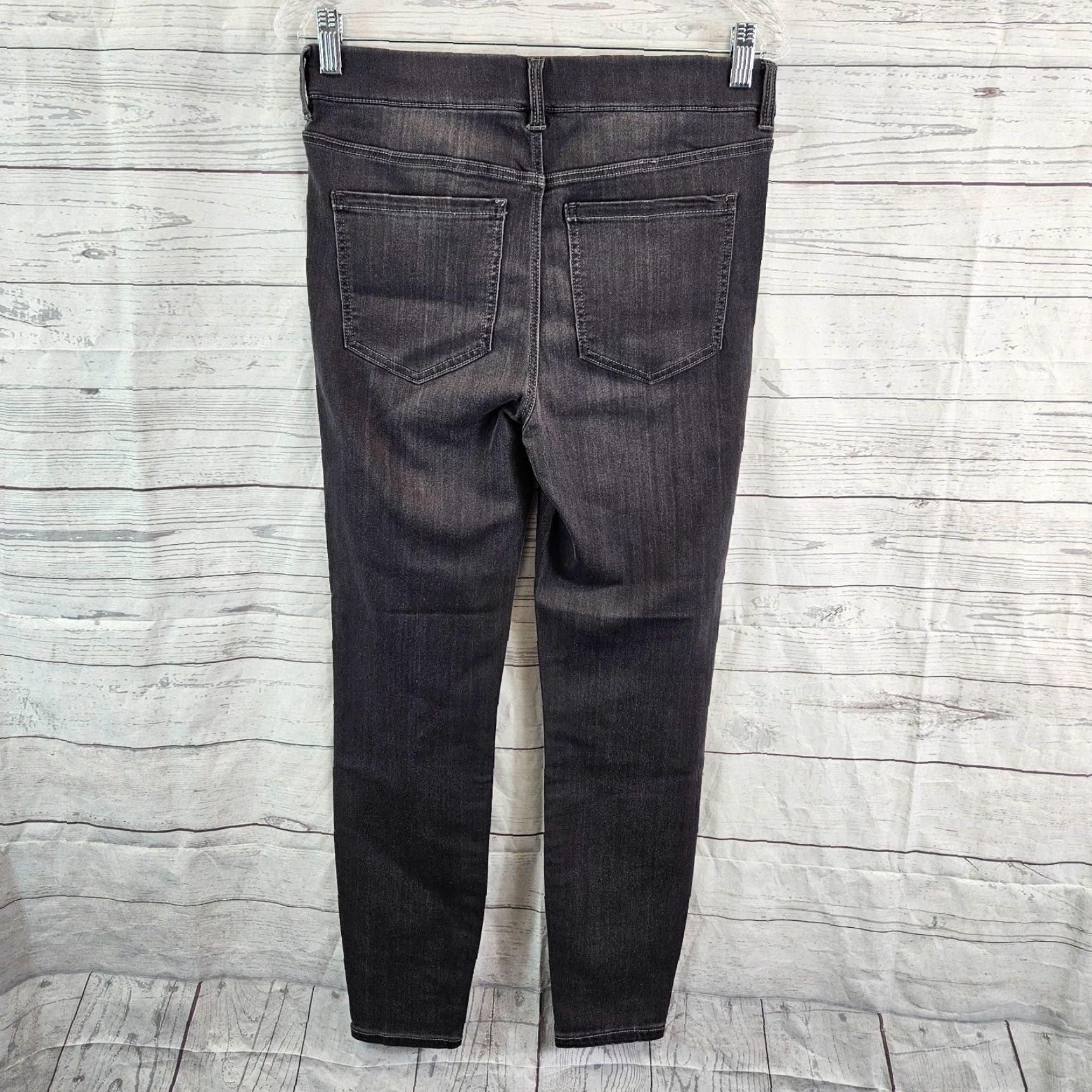 Vintage Liverpool Jeans Womens Ankle Skinny Jeans 8 Gray High Rise Cotton Blend Size 30" / US 8 / IT 44 - 3 Thumbnail