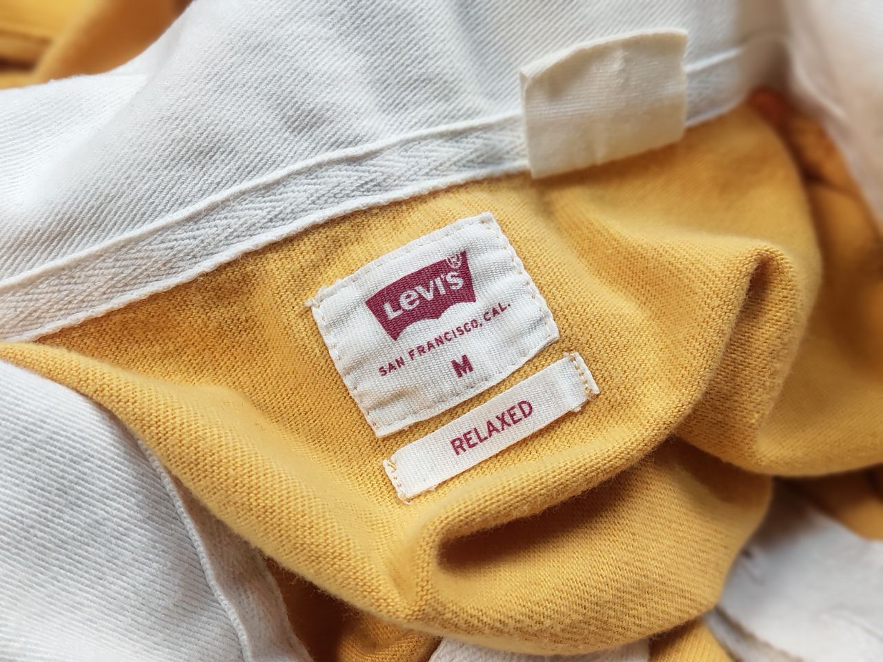 Levi's Vintage Levis Rugby long sleeve Polo shirts 90s Y2K Style Size US M / EU 48-50 / 2 - 7 Thumbnail