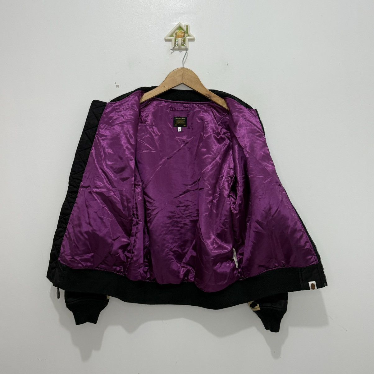 Bape Bape MA-1 Bomber Jacket Size S / US 4 / IT 40 - 7 Thumbnail