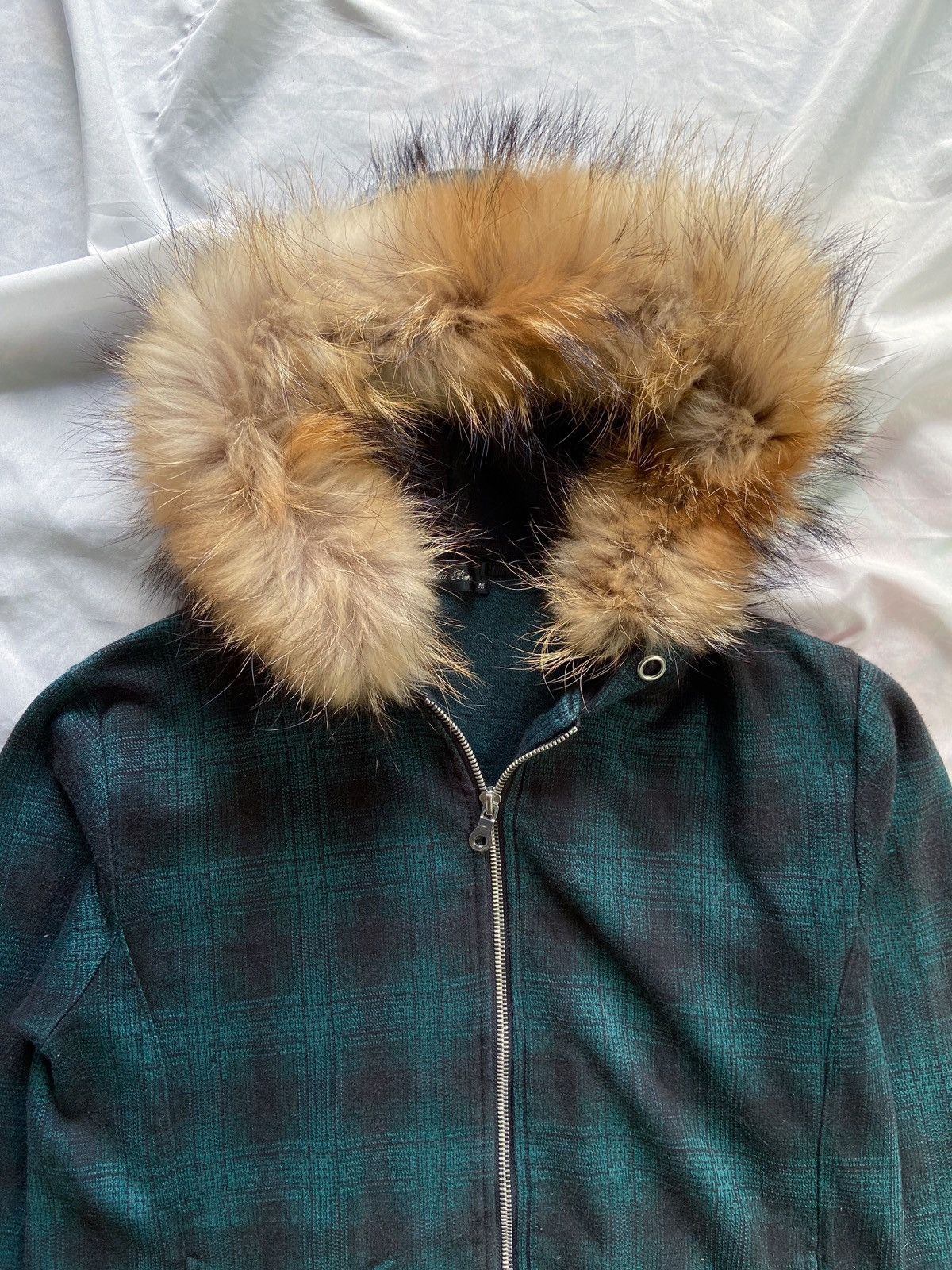 Japanese Brand PUNK STYLE NOTA BENE FUR ZIP HOODIE Size US S / EU 44-46 / 1 - 2 Thumbnail