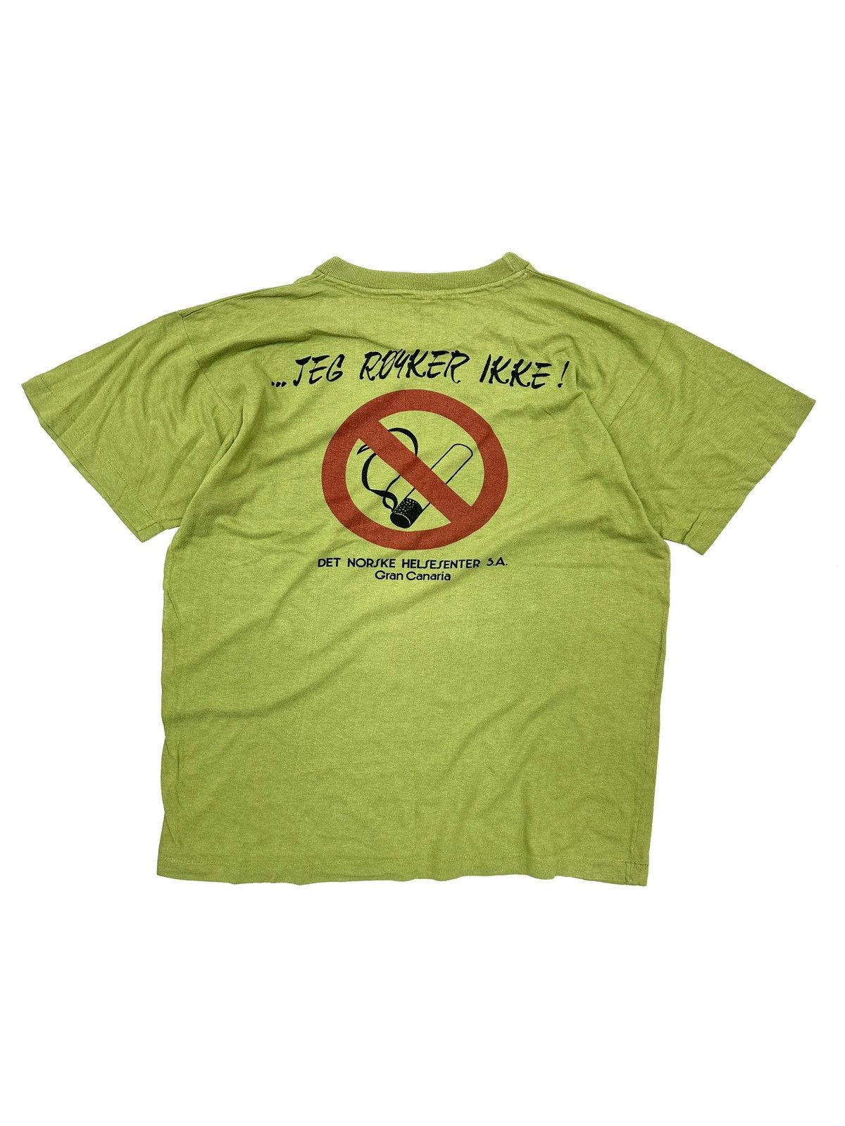 Other T-shirt Vintage No Smoking made in Norway Size US L / EU 52-54 / 3 - 1 Thumbnail