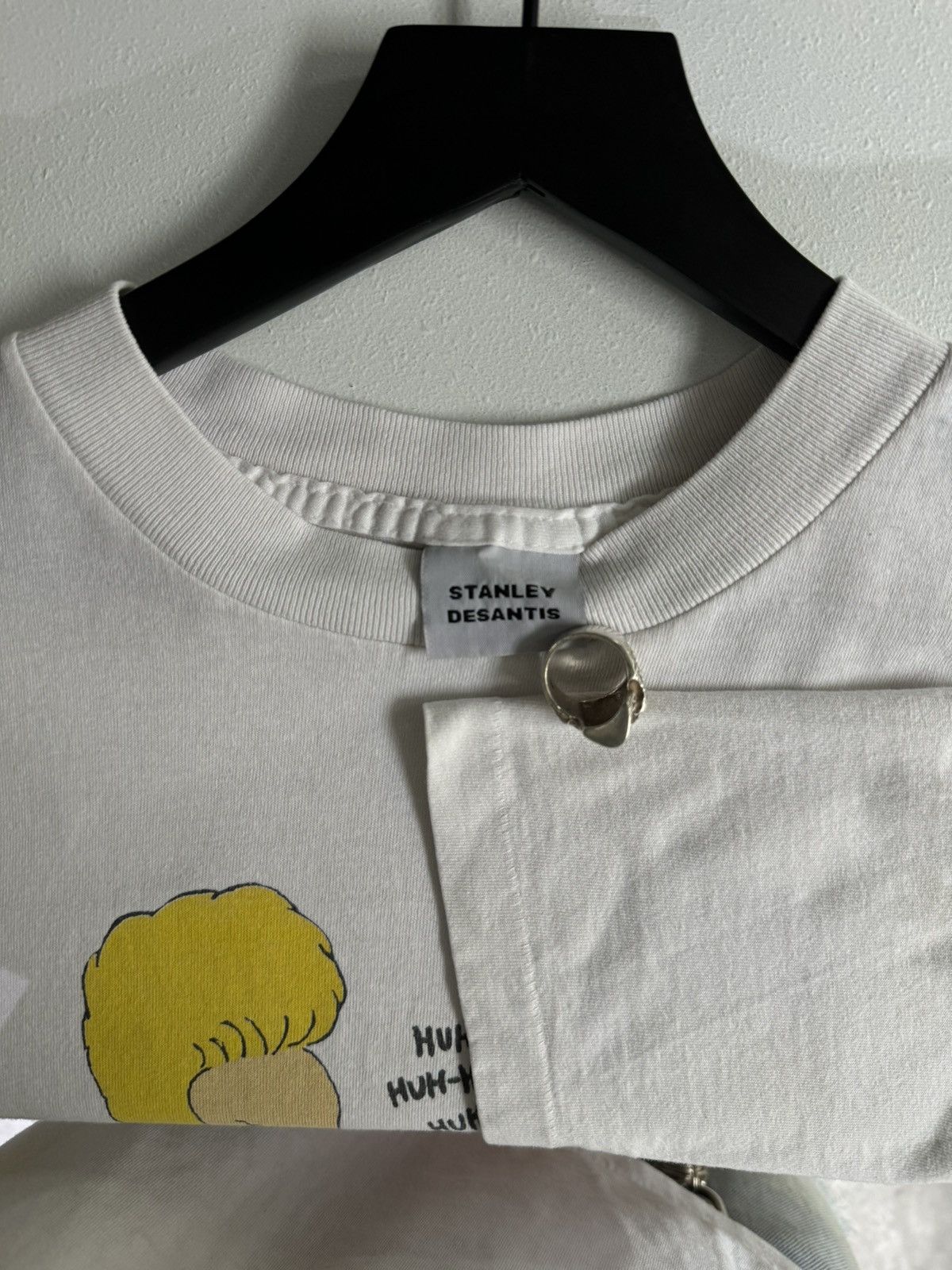Mtv × Vintage Vintage 1993 Beavis and Butthead Stanley Desantis Promo Tee Size US XL / EU 56 / 4 - 5 Thumbnail