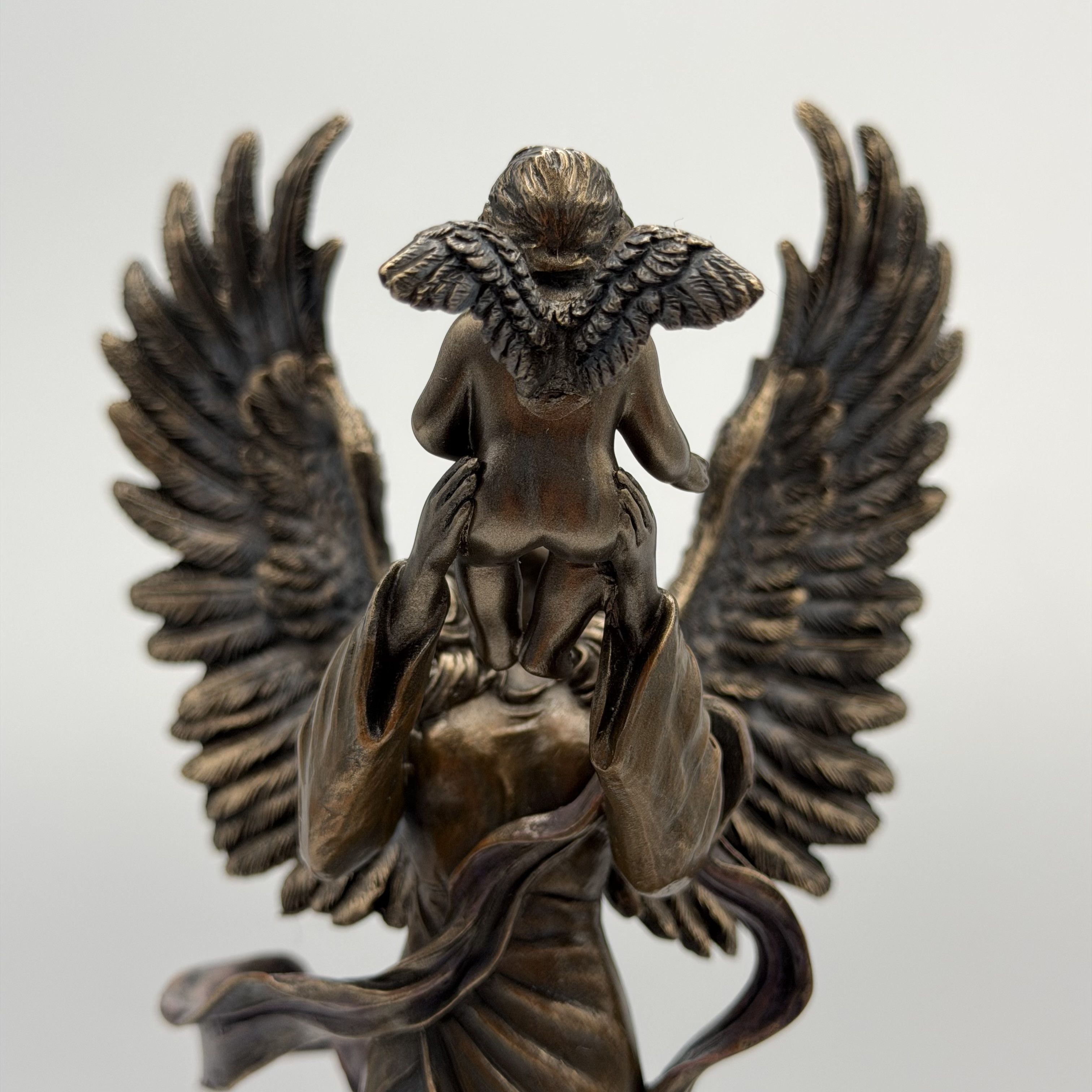 Other Maat Goddess Figurine Bronze Finish Egyptian Statue 21 cm Size ONE SIZE - 3 Thumbnail
