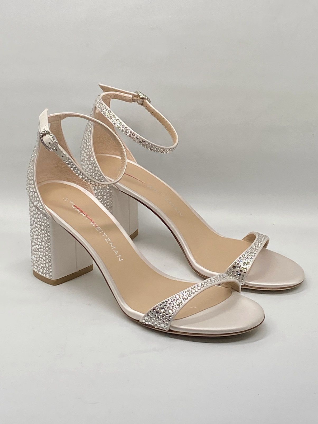 Stuart Weitzman Stuart Weitzman Shine Crystal Embellished Sandal size 8.5 Size US 8.5 / IT 38.5 - 2 Thumbnail