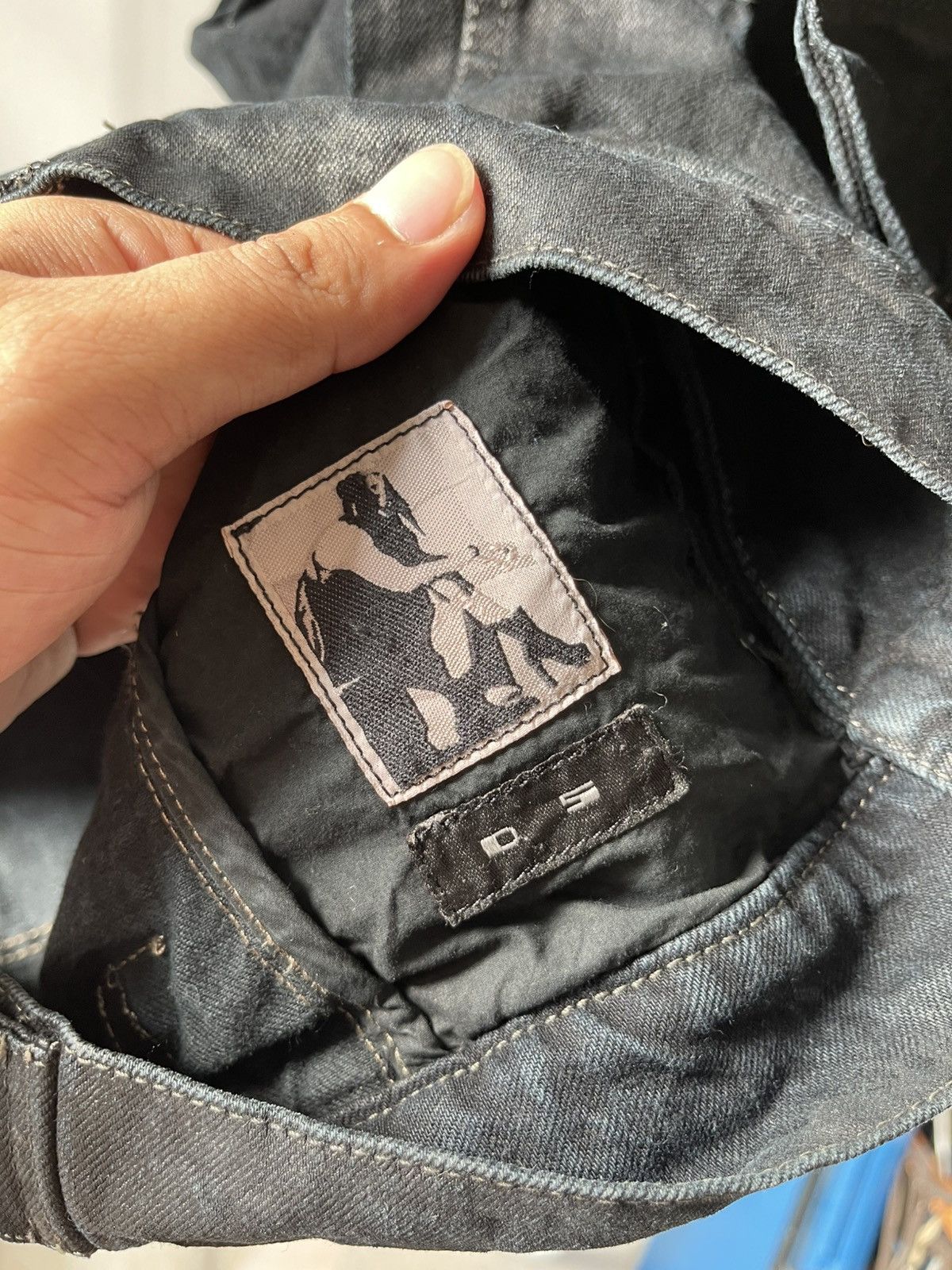 Rick Owens Rick Owens Wax Sleeveless Denim Jacket 96 Size US M / EU 48-50 / 2 - 13 Thumbnail
