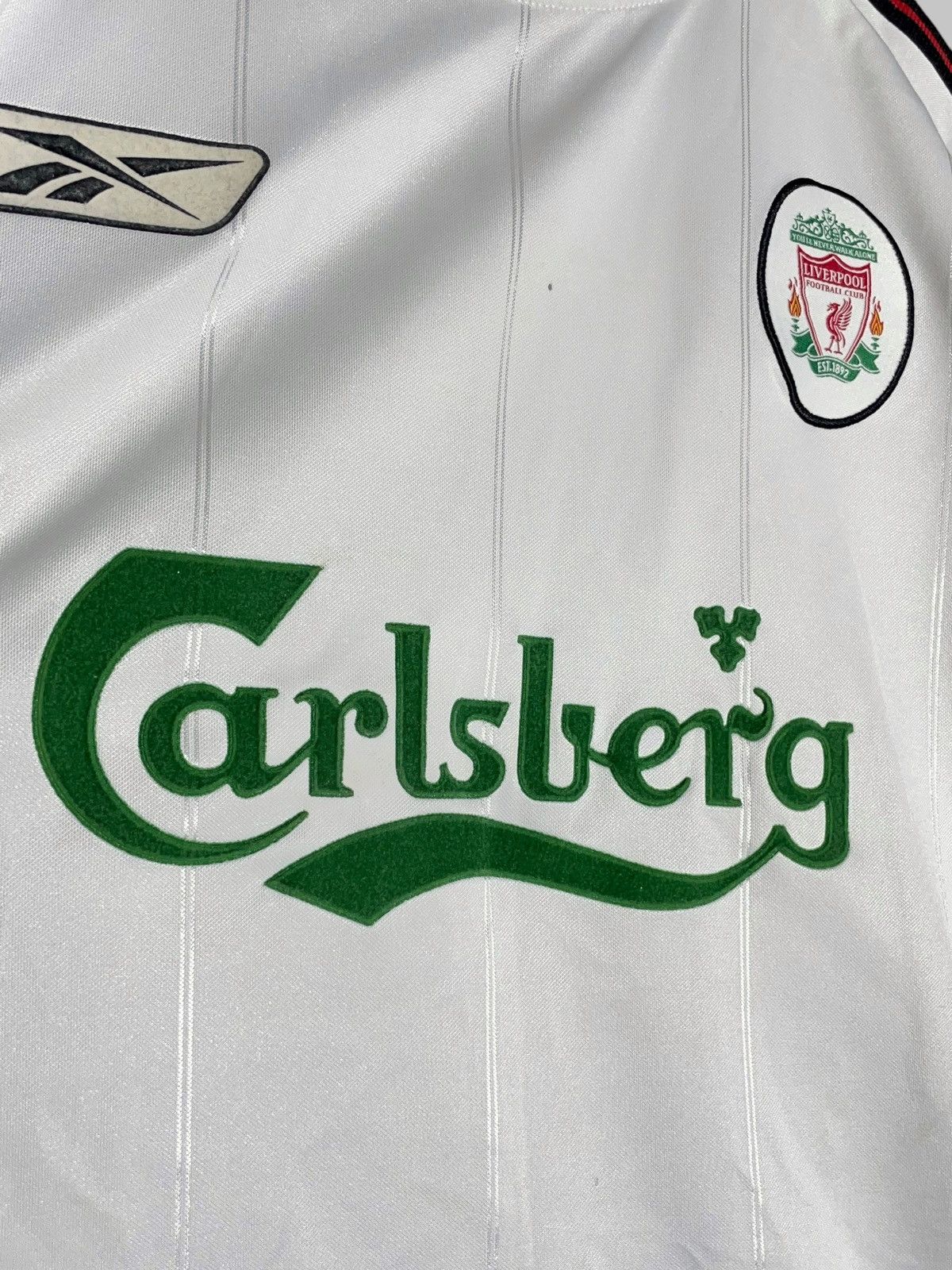 Reebok × Vintage Liverpool FC Reebok 2003/04 Away Football Shirt Jersey Size US M / EU 48-50 / 2 - 7 Thumbnail