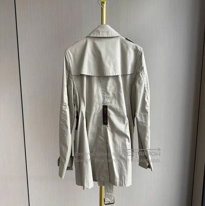 Burberry Burberry Khaki Cotton Women's Trench Coat. Size XXS / US 00 / IT 34 - 2 Thumbnail