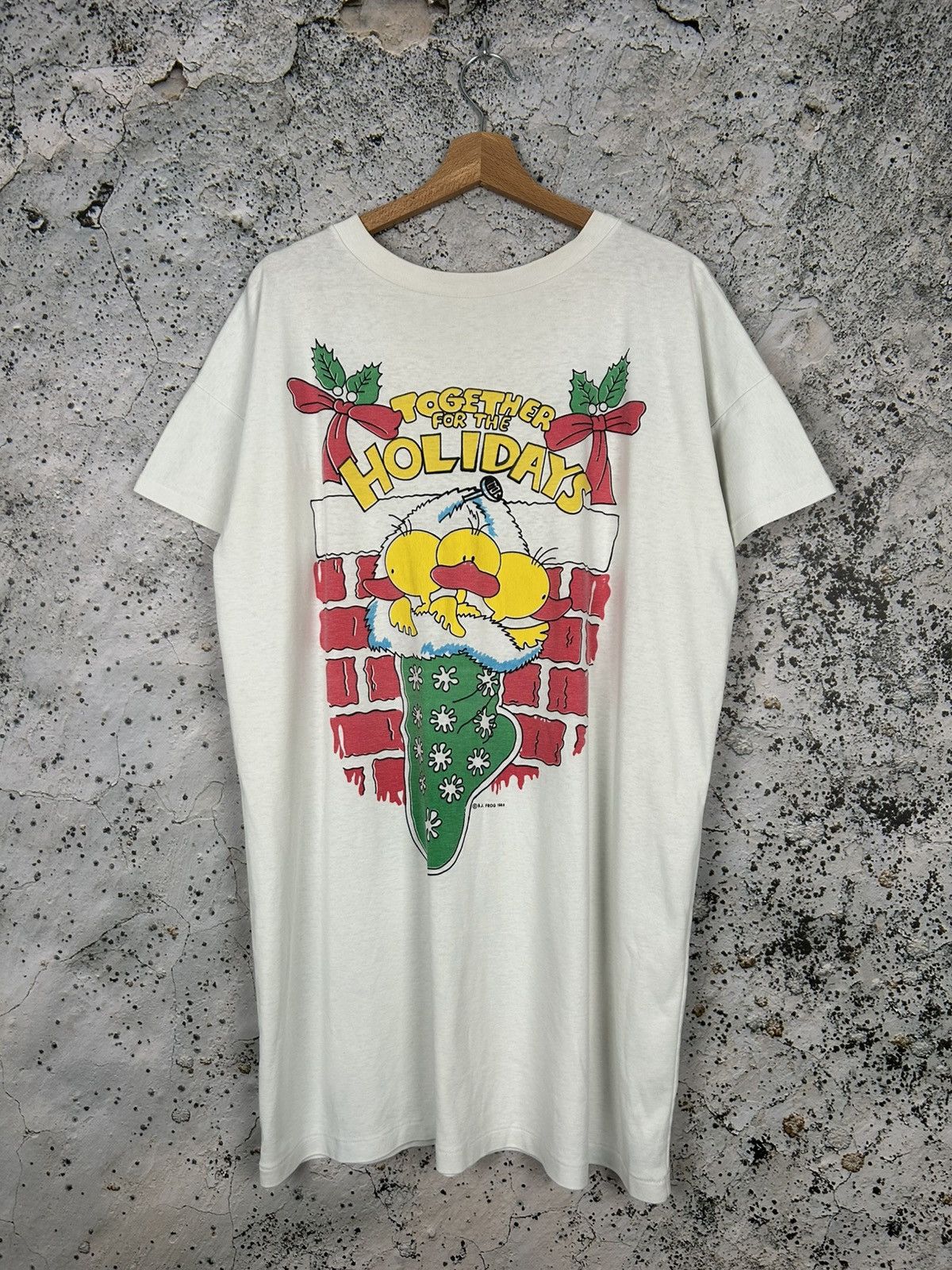Vintage Vintage 80s 1988 Single Stitch Graphic Tee Streetwear Size US XL / EU 56 / 4 - 1 Thumbnail