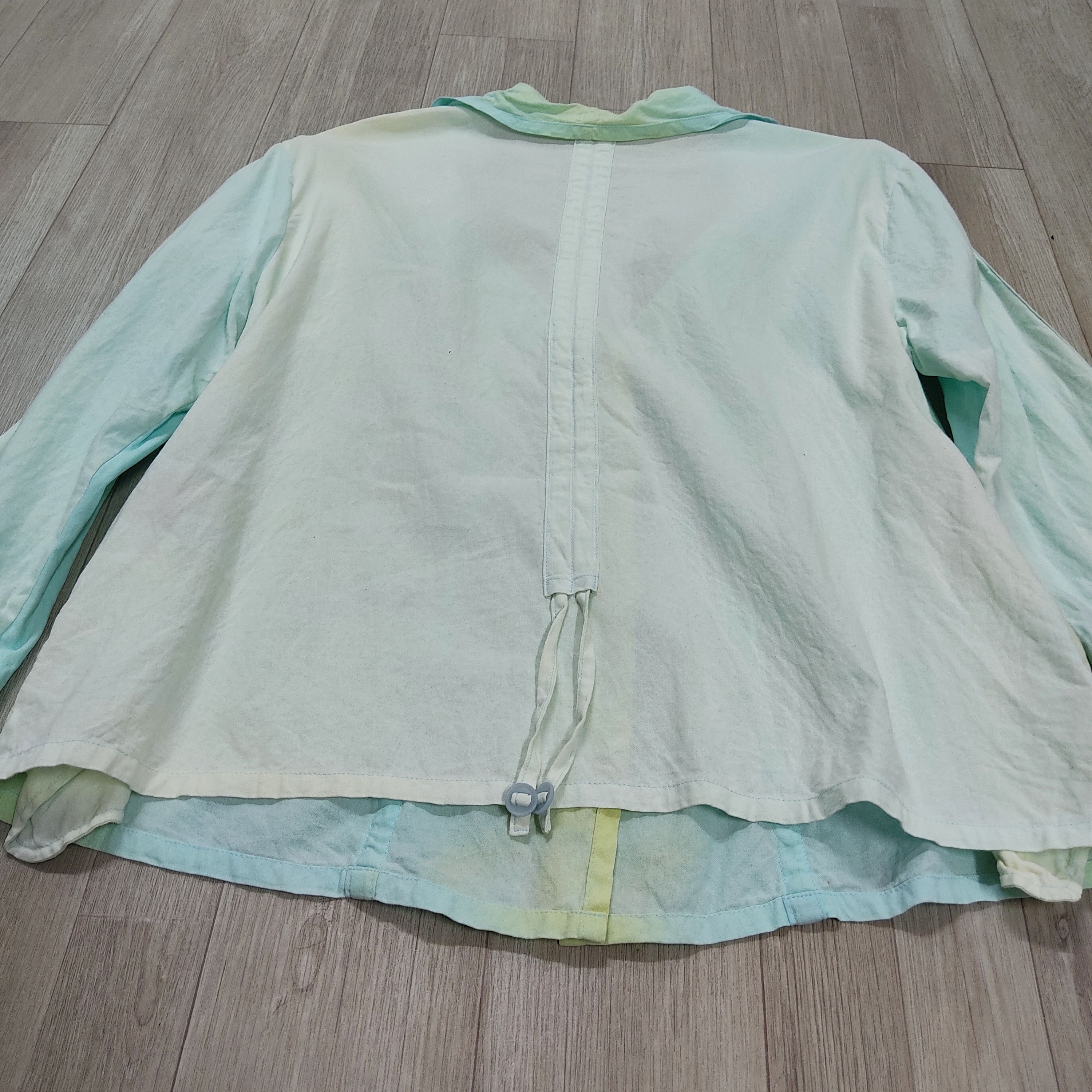 Issey Miyake Issey Miyake HEART HAAT Pastel Turquoise Light Blouson Size M / US 6-8 / IT 42-44 - 9 Thumbnail