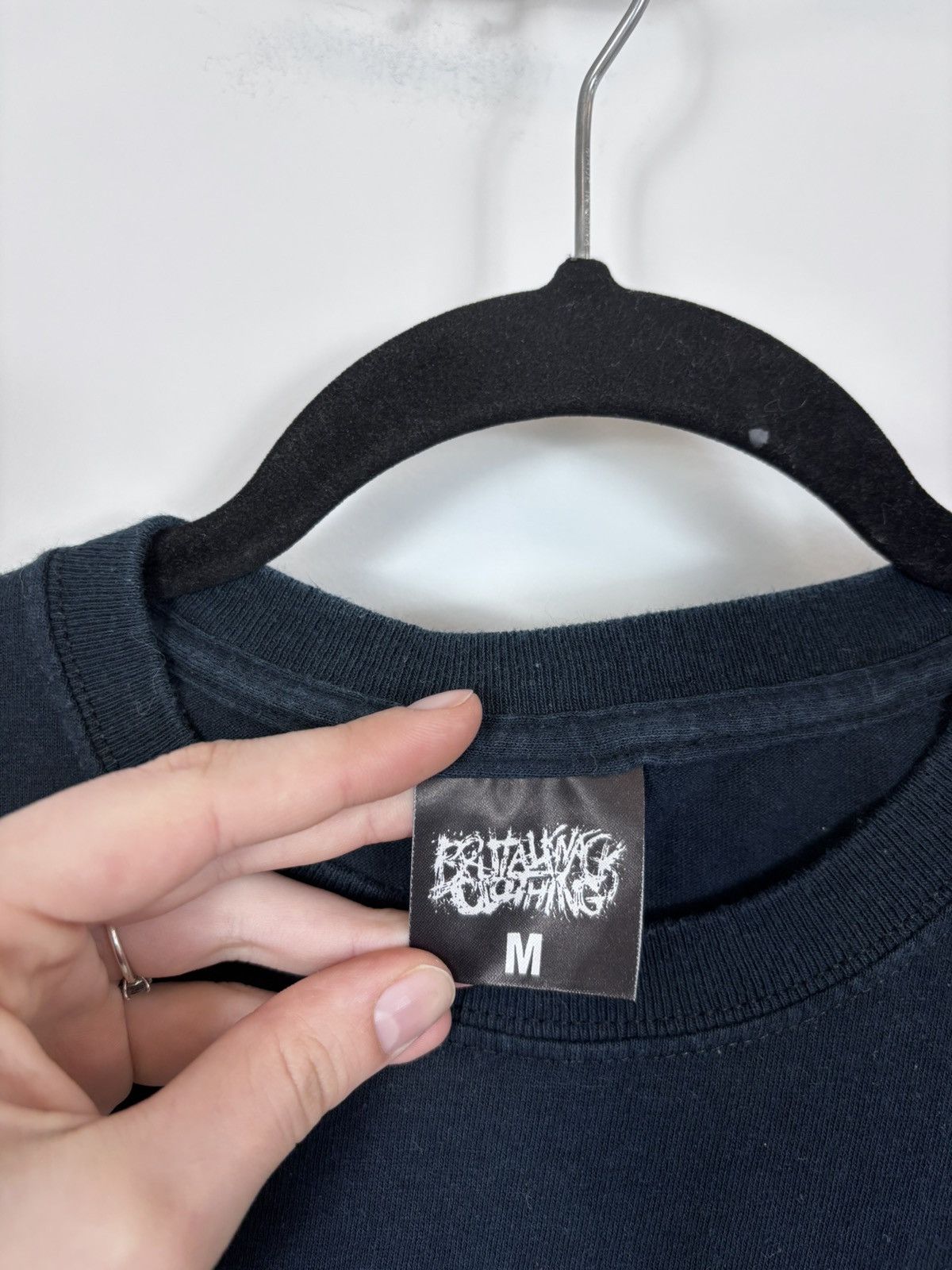 Band Tees Brutal Knack The End Is Near Big Logo Black T-Shirt Tee Size US M / EU 48-50 / 2 - 8 Thumbnail