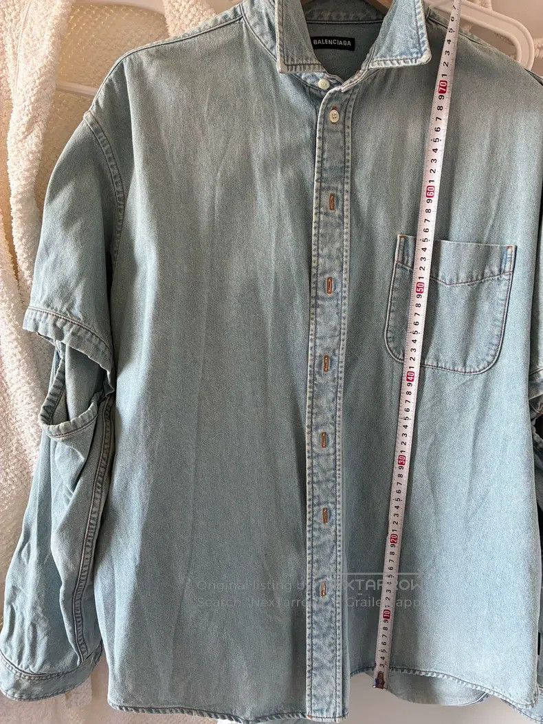 Balenciaga Balenciaga size 37 Denim Jacket Size US S / EU 44-46 / 1 - 8 Thumbnail