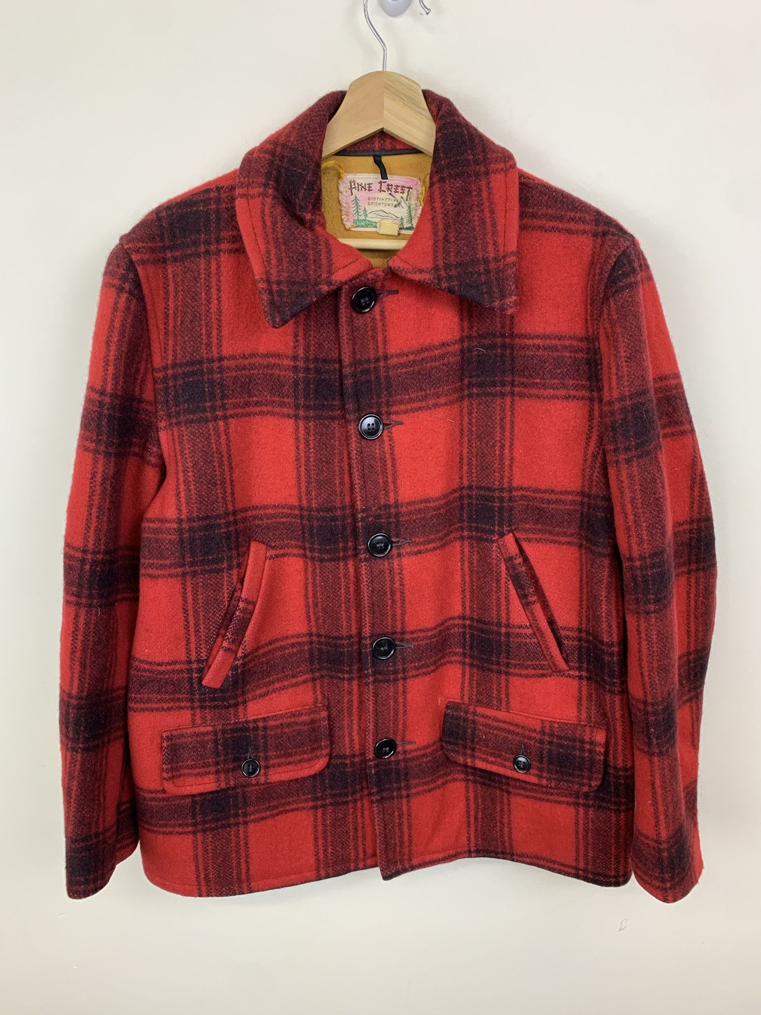 Flannel × Vintage Vintage Flannel Pine Crest 1980s Flannel Heavy Jacket Size S (38) Size US S / EU 44-46 / 1 - 1 Thumbnail