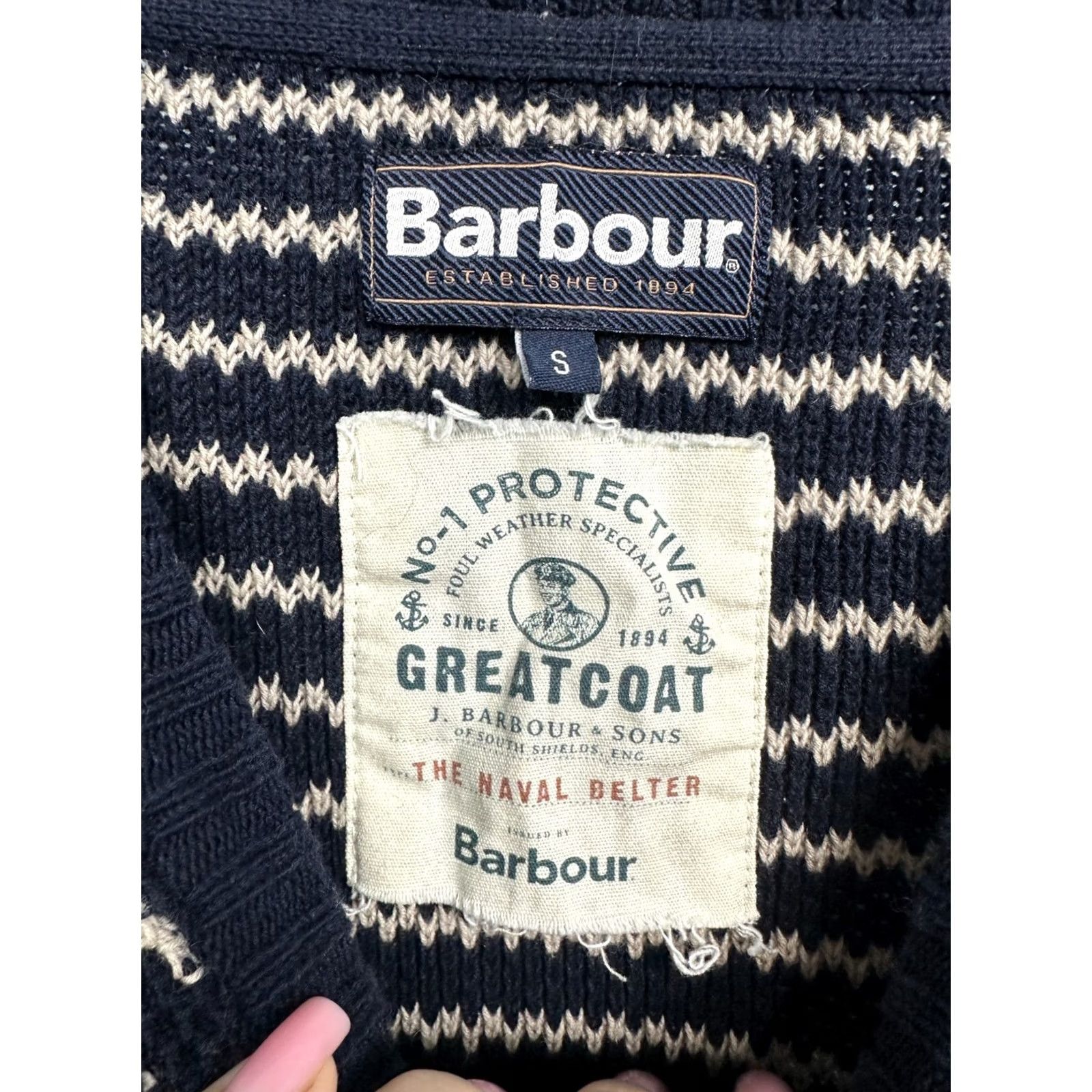 Barbour Barbour Mens Knit Crew Neck Sweater Size S Size US S / EU 44-46 / 1 - 3 Thumbnail