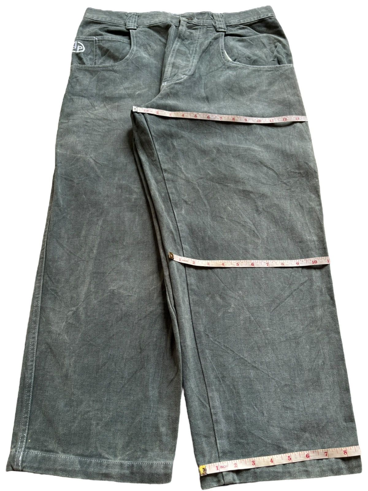 Japanese Brand Vintage Japanese Brand Bush Pant Loose Baggy Jeans Size US 36 / EU 52 - 13 Thumbnail