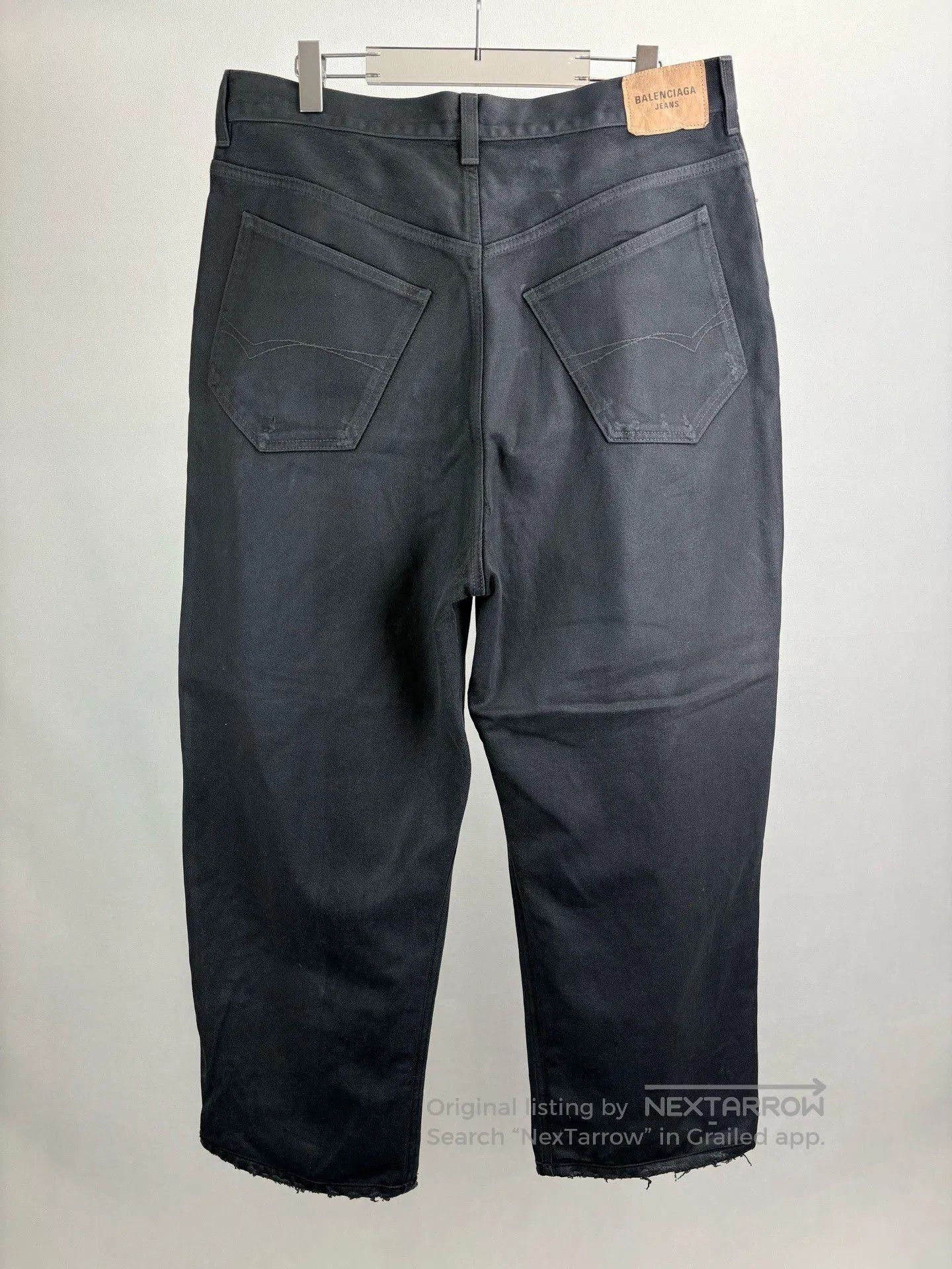 Balenciaga Balenciaga Baggy Distressed Jeans. Size US 29 - 2 Thumbnail