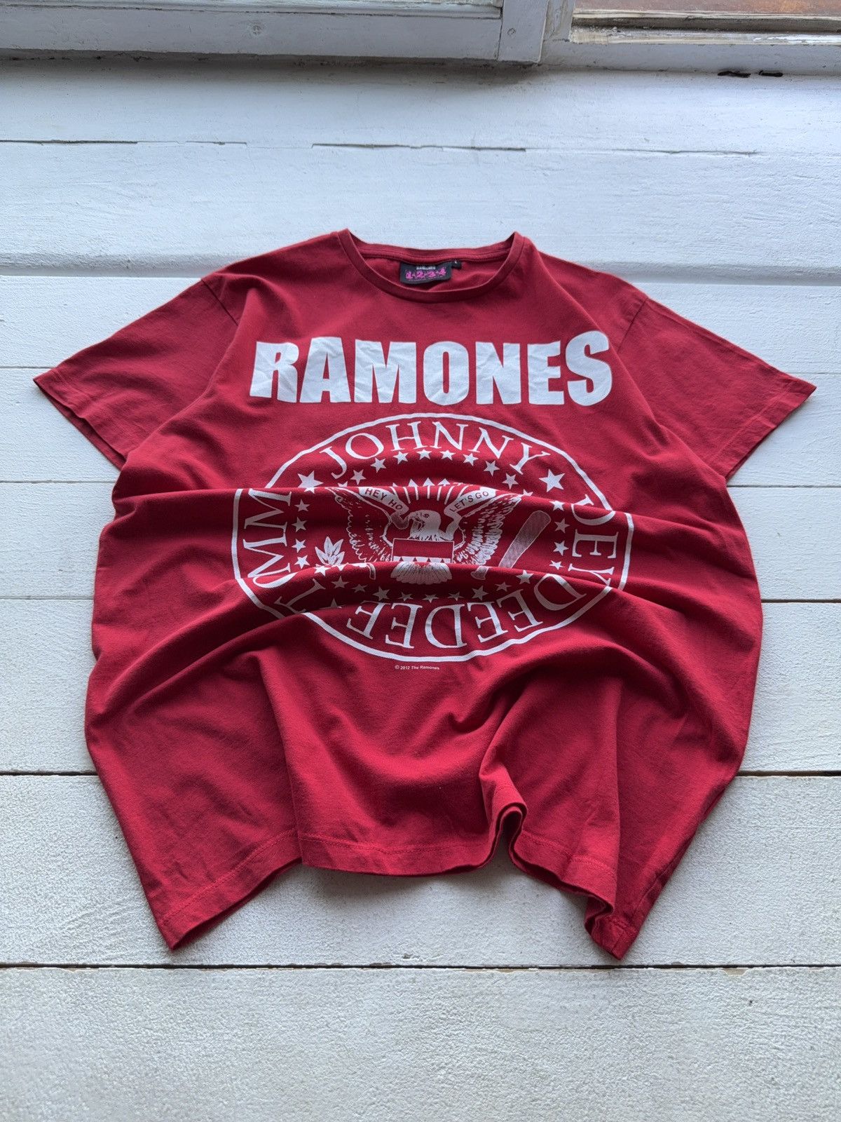 Band Tees VINTAGE 2011 BAND RAMONES Logo MUSIC LEGEND Y2K 90s Style Size US L / EU 52-54 / 3 - 1 Thumbnail