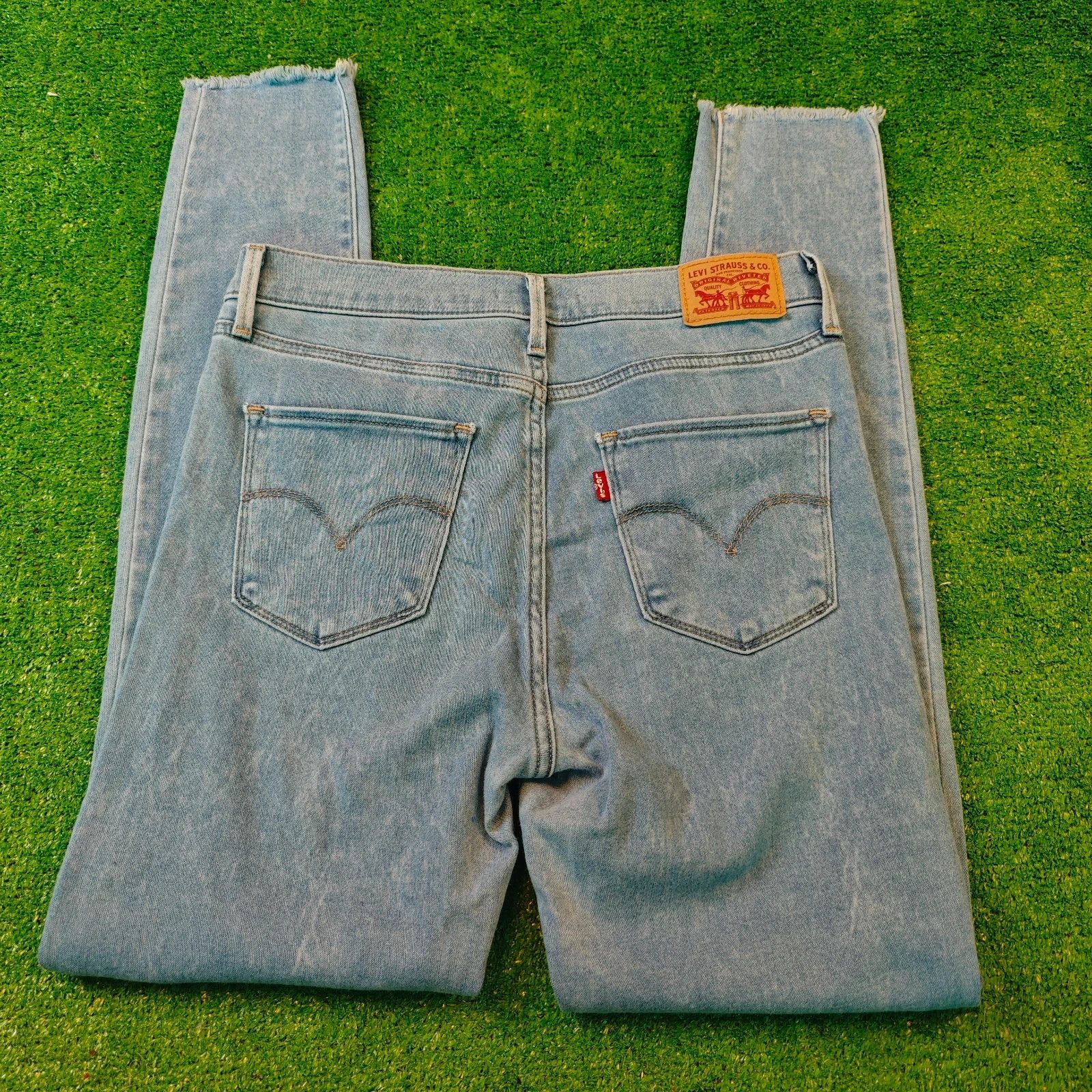 Levi's Levi's 720 Jeans Womens 28 blue super skinny slim high rise Size 28" / US 6 / IT 42 - 1 Thumbnail