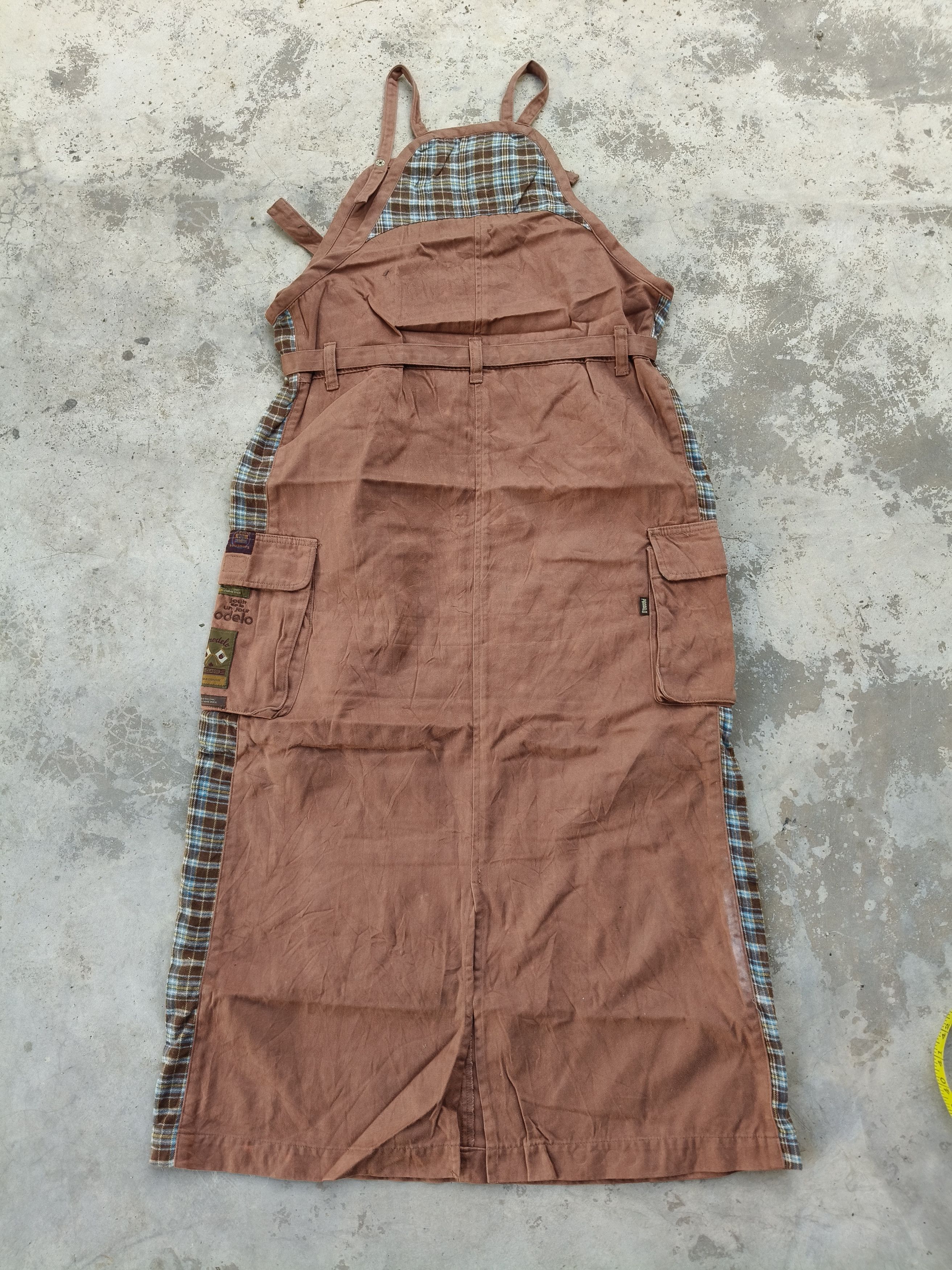 Japanese Brand PAODELO Overall Skirt Style Size M / US 6-8 / IT 42-44 - 4 Thumbnail
