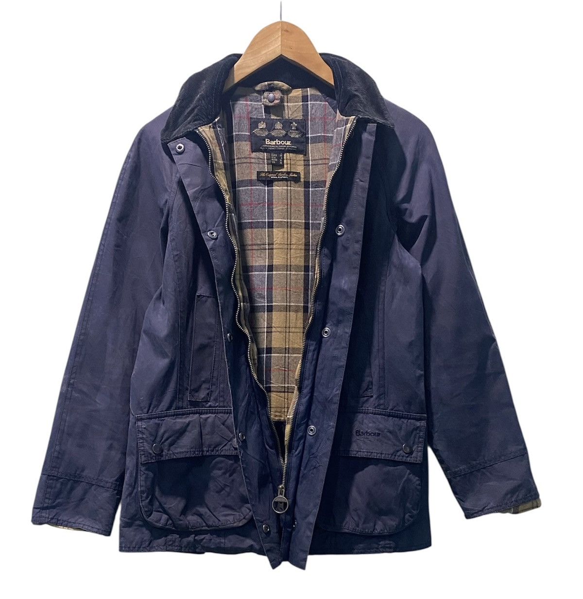 Barbour Aw17 Barbour Tartan Waxed Cotton Jacket Made England Size S / US 4 / IT 40 - 3 Thumbnail
