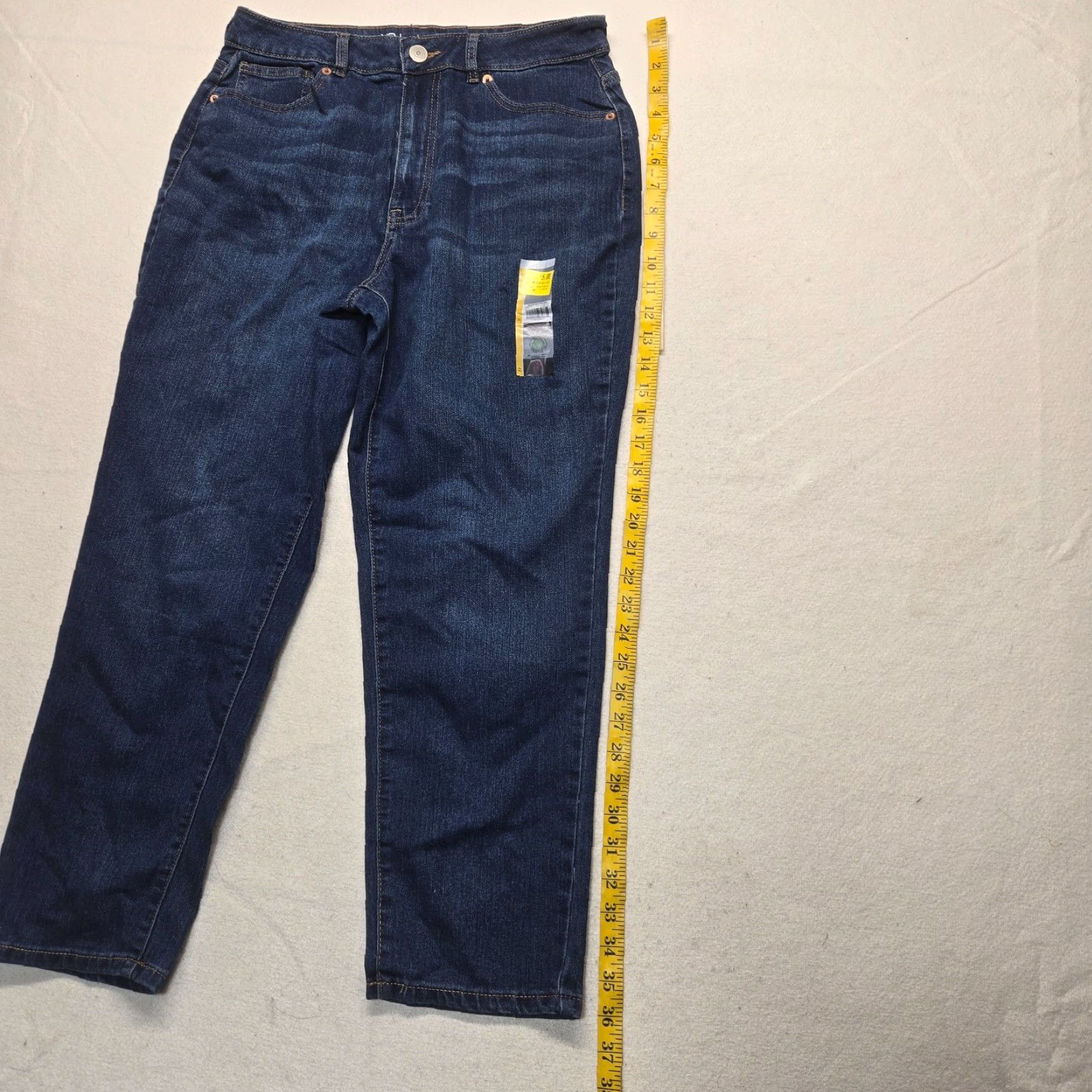 Vintage No Boundaries Jeans Denim Pants Adult Women's Size 11 Dark Wash Womens Size 32" / US 10 / IT 46 - 7 Thumbnail