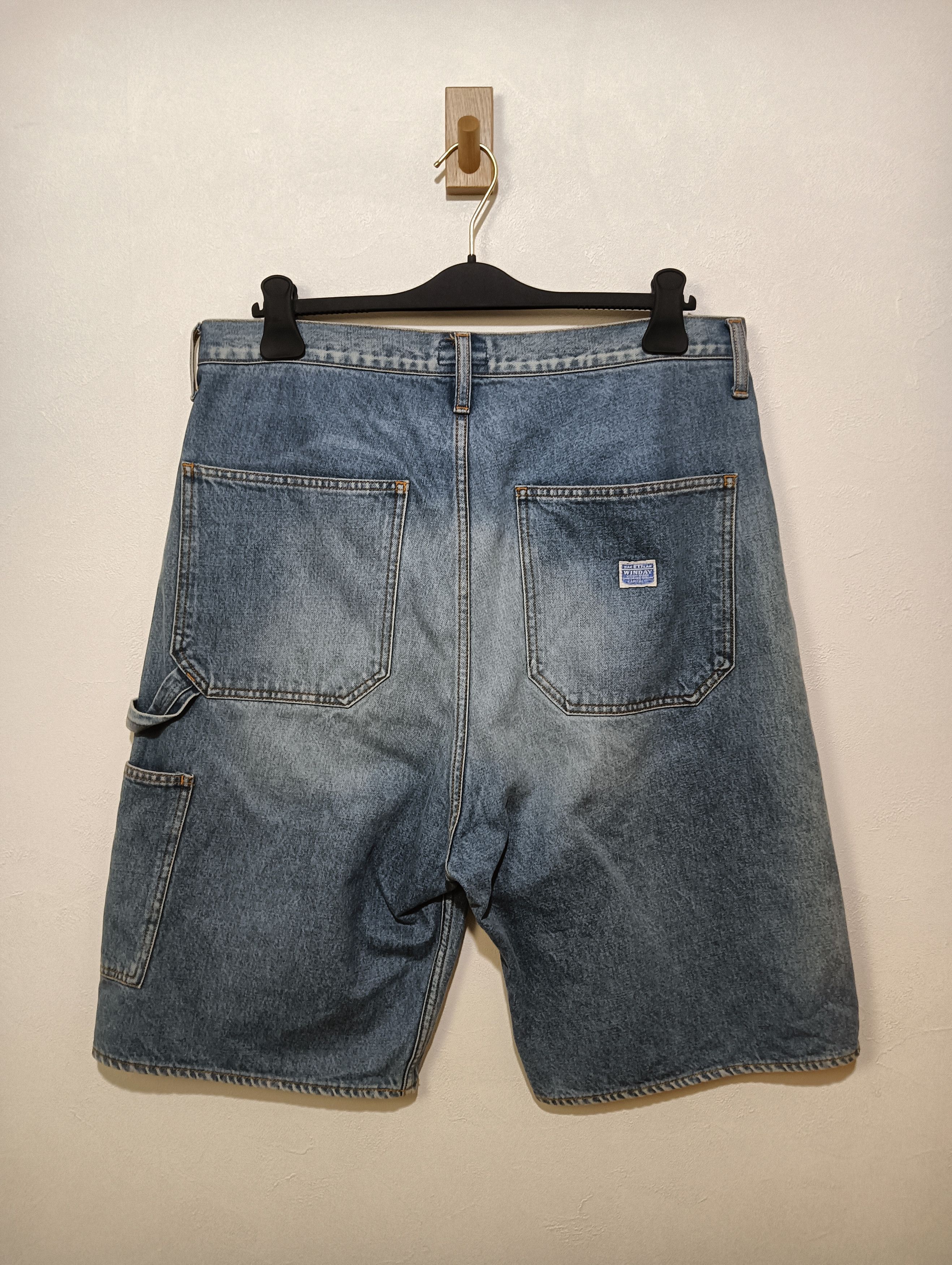 Kapital 14oz Denim Shorts (Studs Remake) Size US 38 / EU 54 - 2 Thumbnail