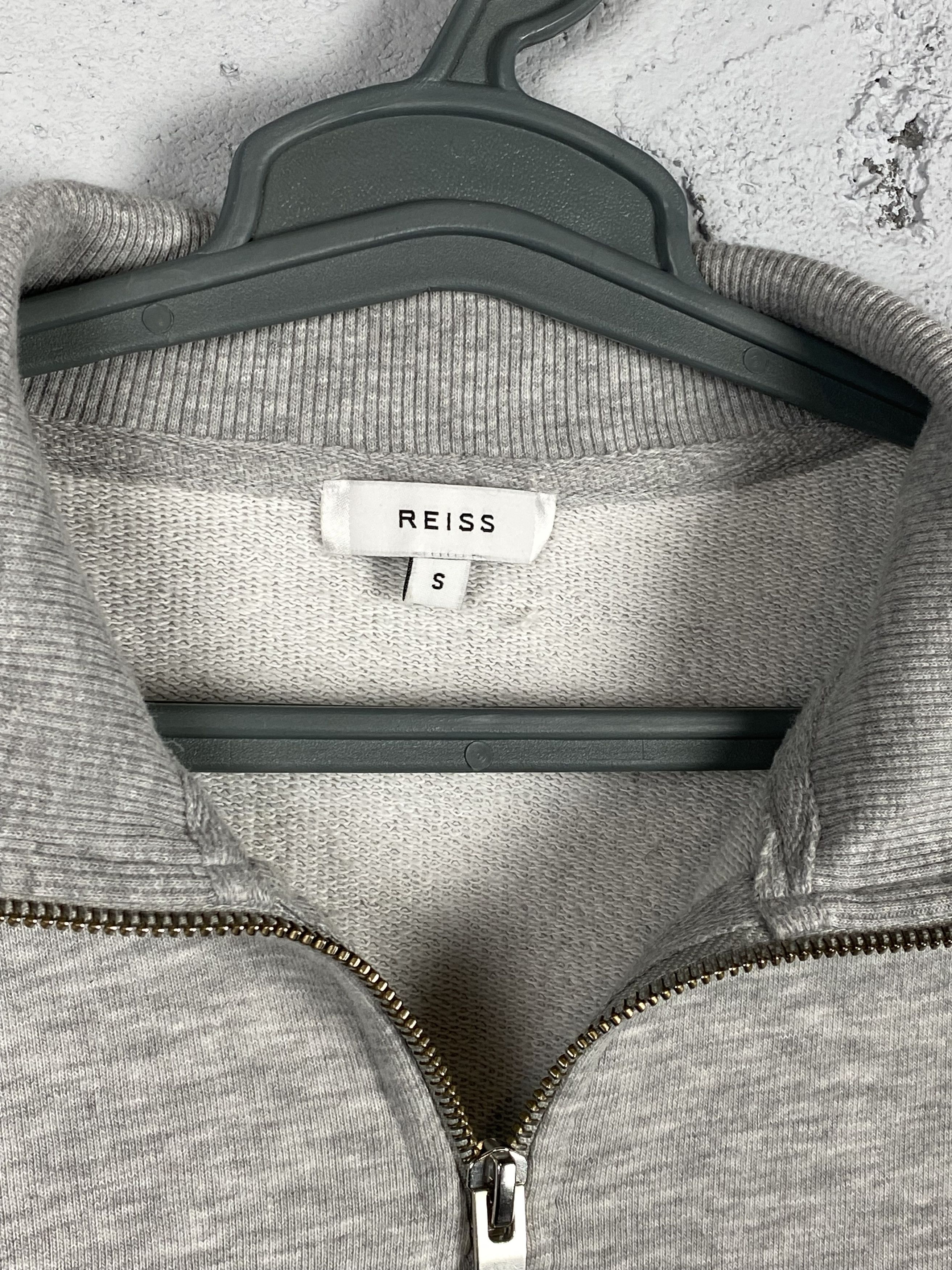 Designer × Reiss Luxury Reiss Old Money 1/3 zip Grey Sweatshirt Size US S / EU 44-46 / 1 - 4 Thumbnail