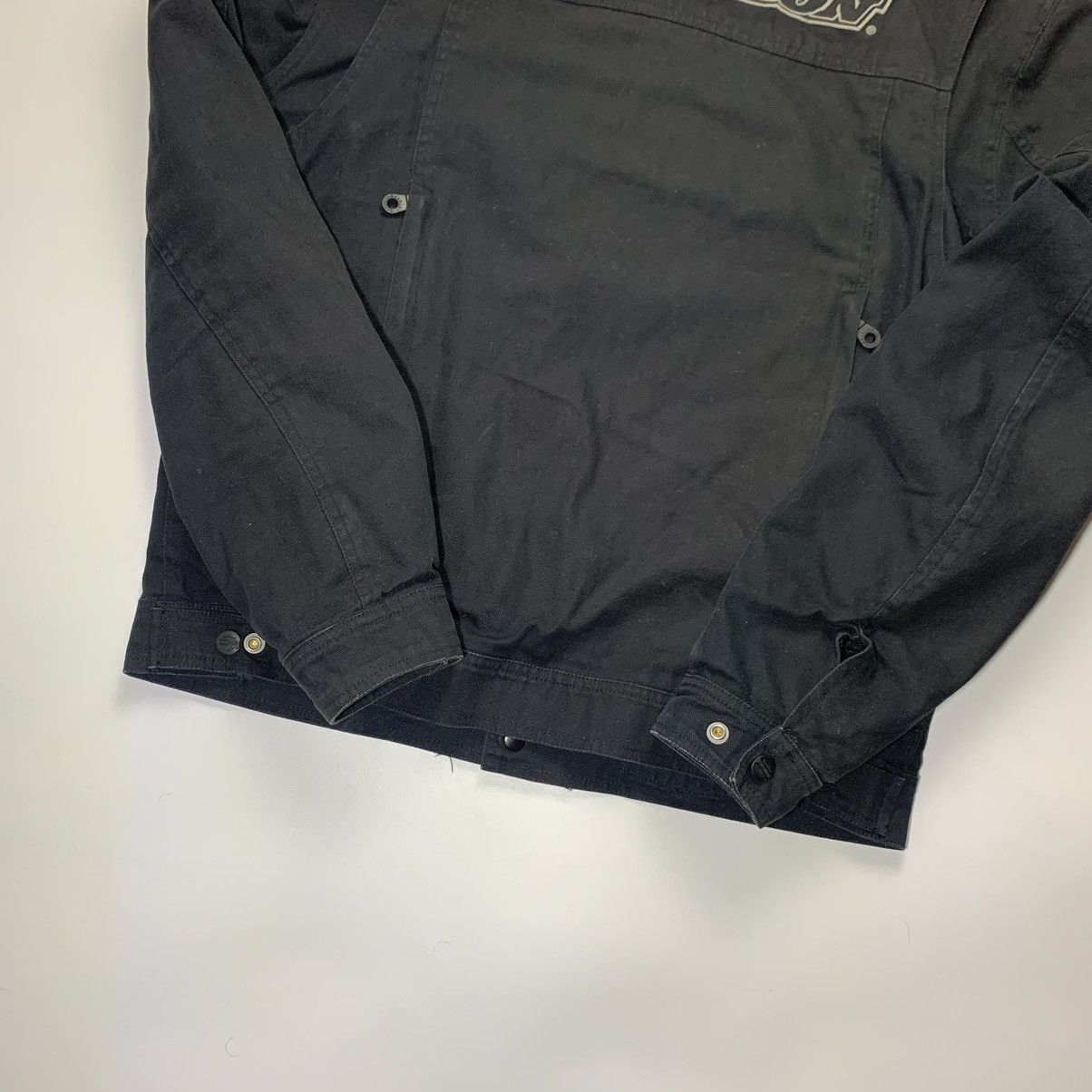 Other Vintage Harley Davidson Denim Jacket Big Logo Size US L / EU 52-54 / 3 - 11 Thumbnail