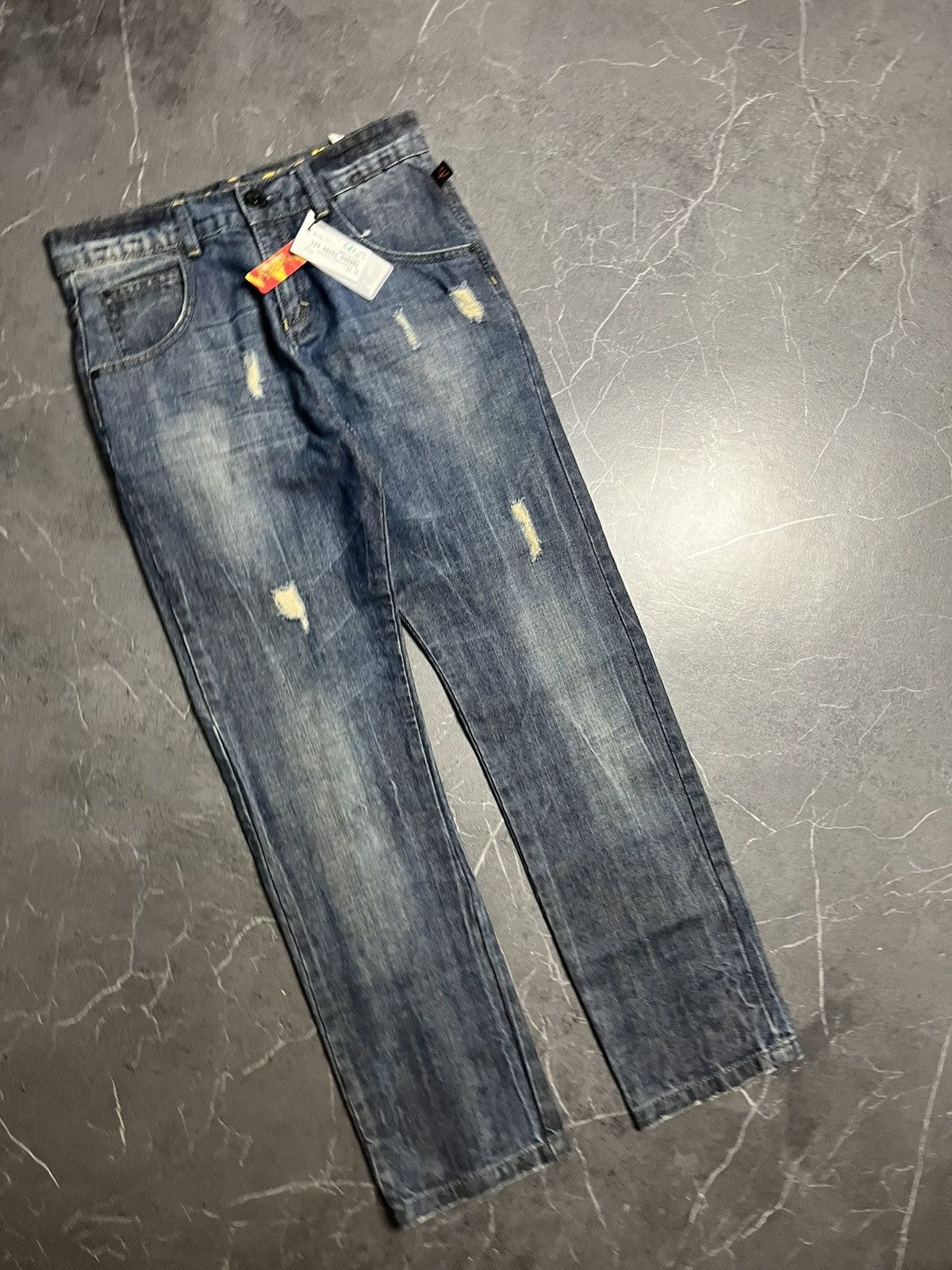 Roberto Cavalli Roberto Cavalli evils jeans new with tags rick owens style Size US 26 / EU 42 - 2 Thumbnail