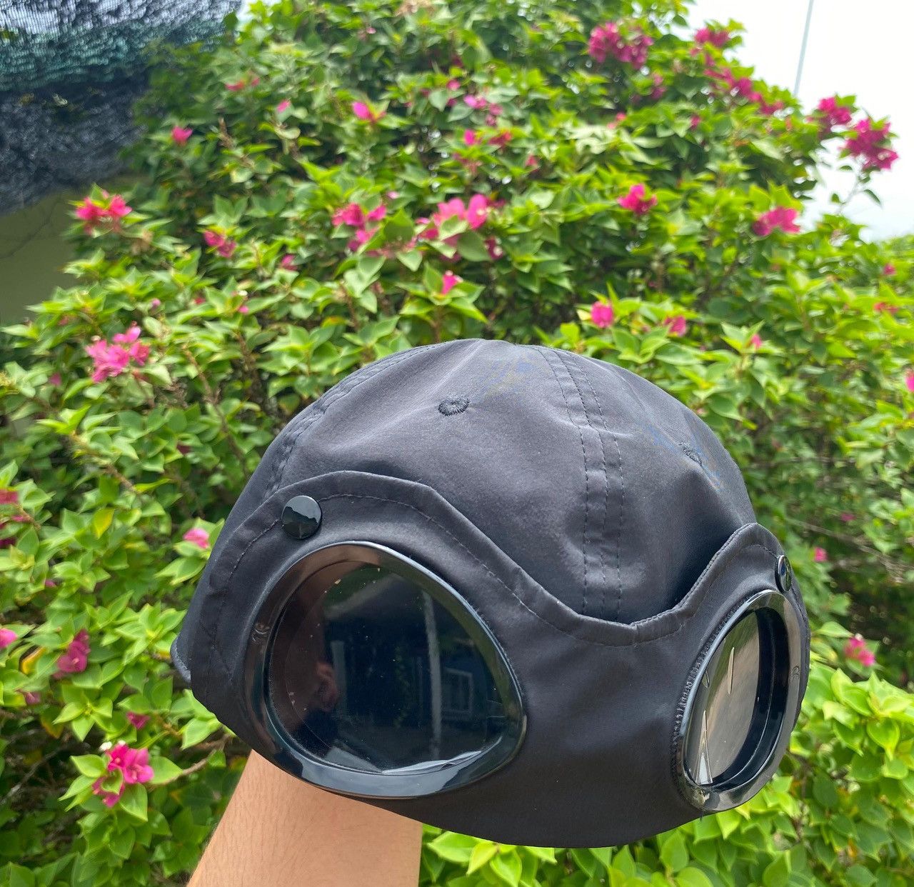 C.P. Company “C.P. COMPANY” GOGGLE CAP BLACK HAT Size ONE SIZE - 7 Thumbnail