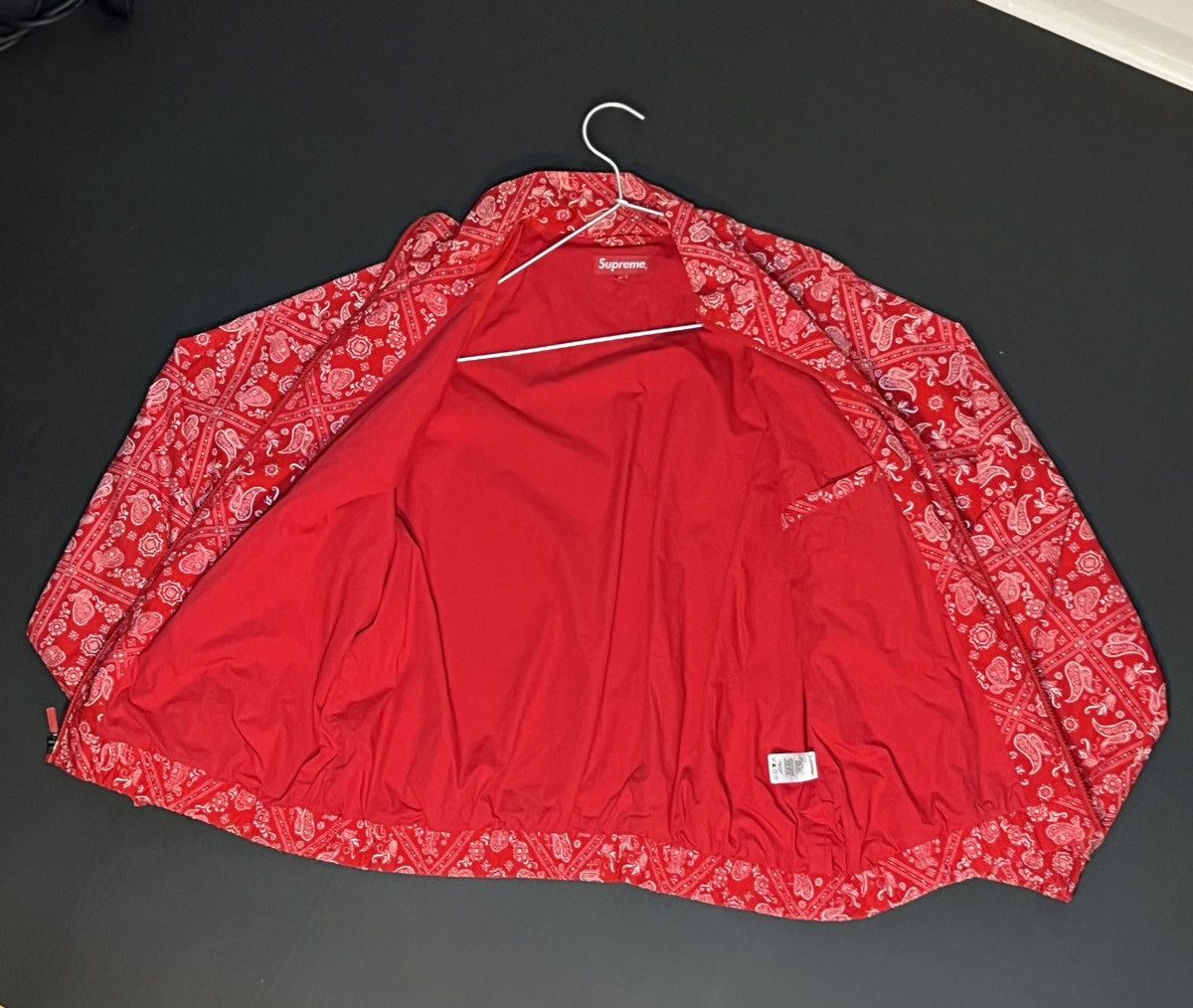 Supreme Supreme Bandana Track Jacket | Grailed
