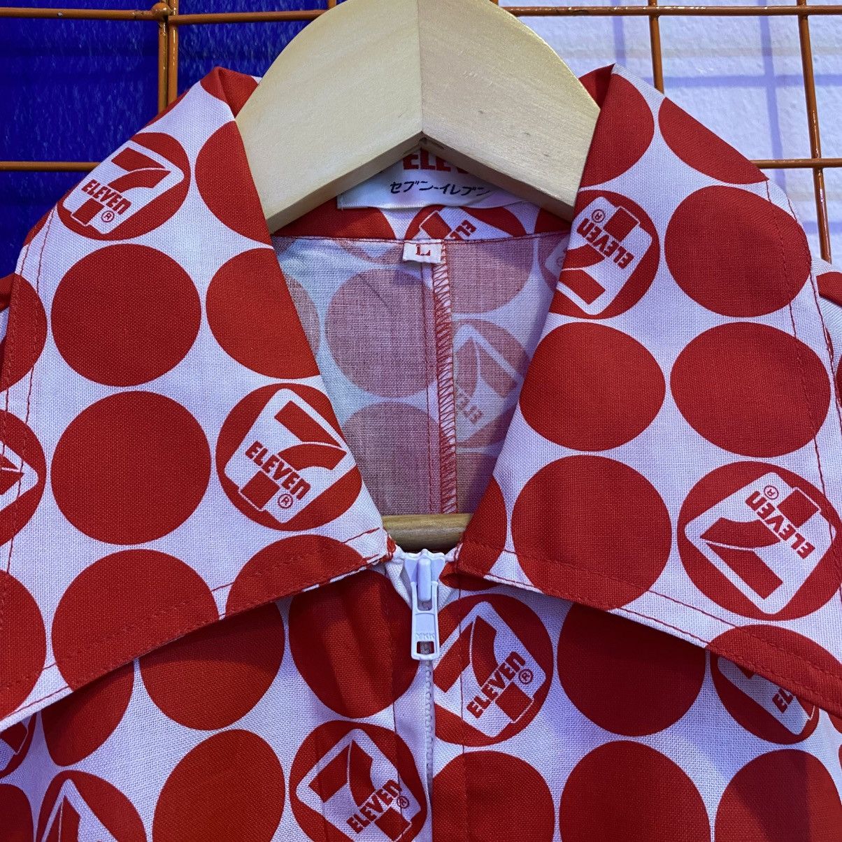 Vintage Seven Eleven Shirt Full Print Size Large Size US L / EU 52-54 / 3 - 3 Thumbnail
